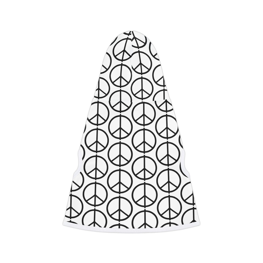 Peace Sign Pet Hoodie