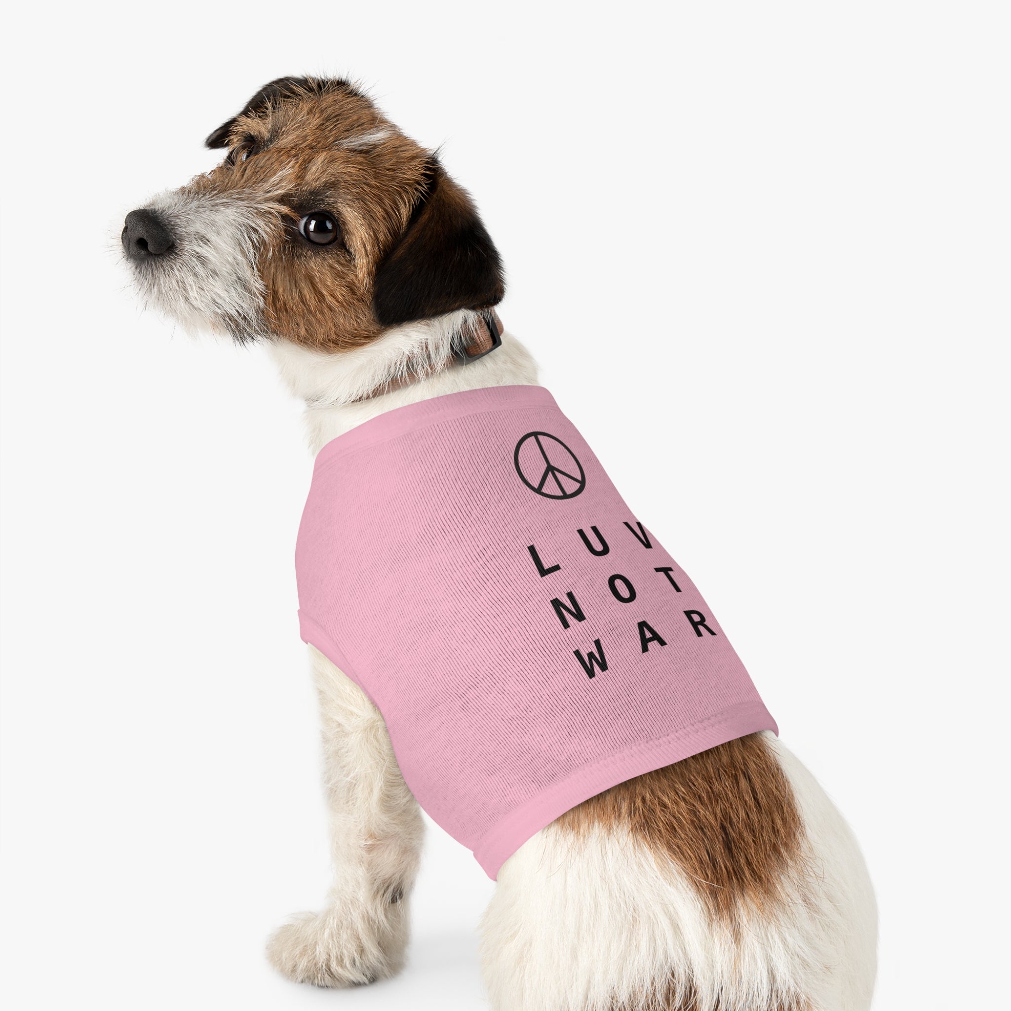 LUV NOT WAR - Pet Tank Top