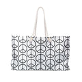 Peace Symbol Weekender Bag