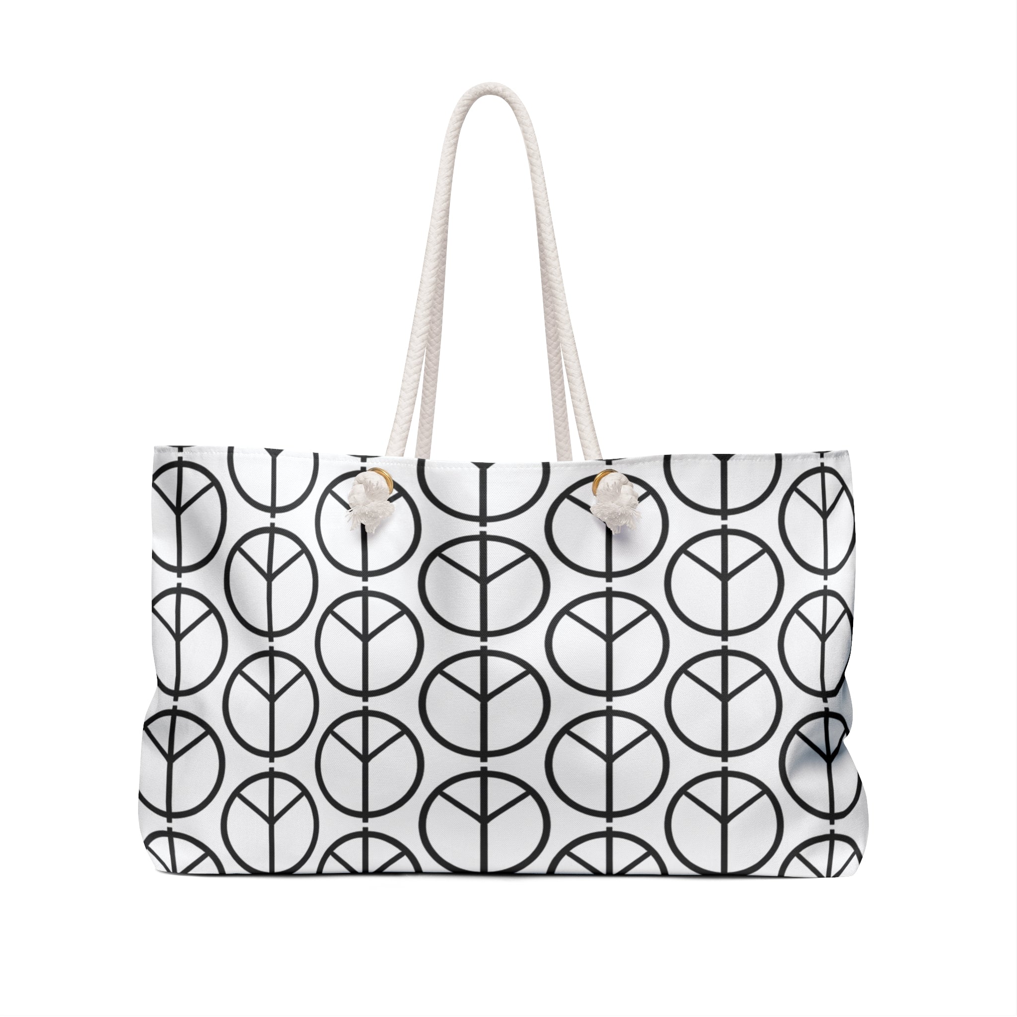 Peace Symbol Weekender Bag