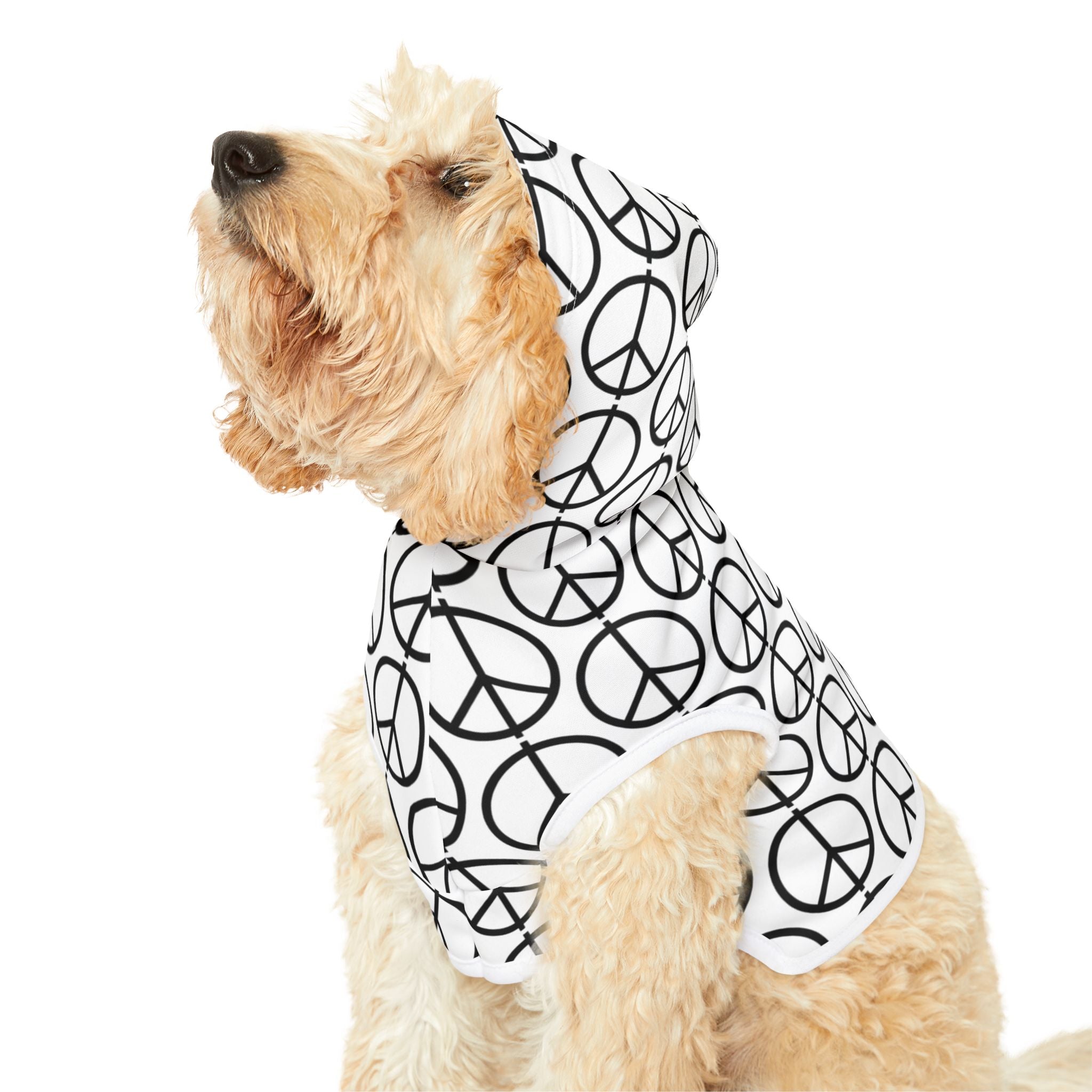 Peace Sign Pet Hoodie