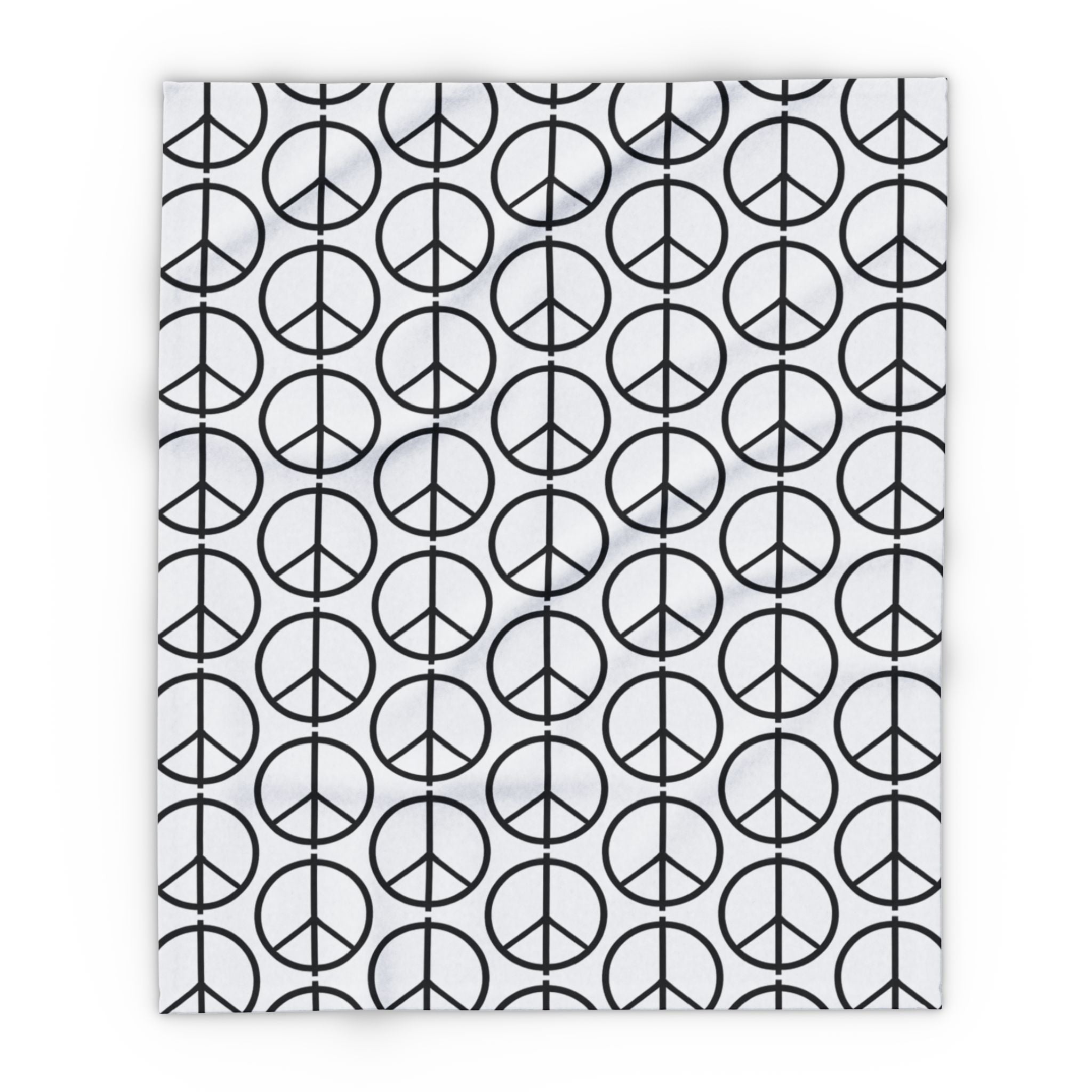 Peace Symbol Arctic Fleece Blanket