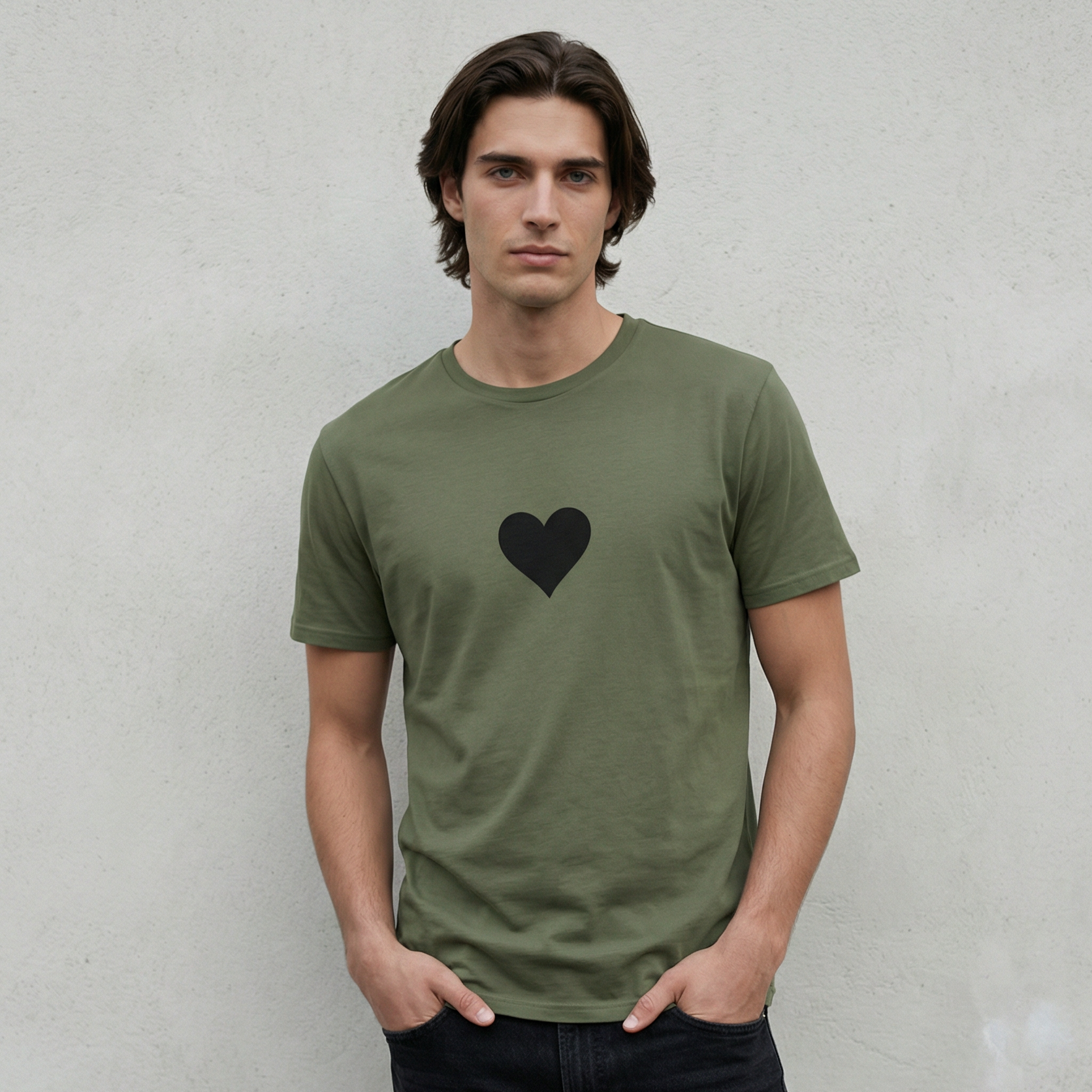 Black Heart – Short-Sleeve Unisex T-Shirt