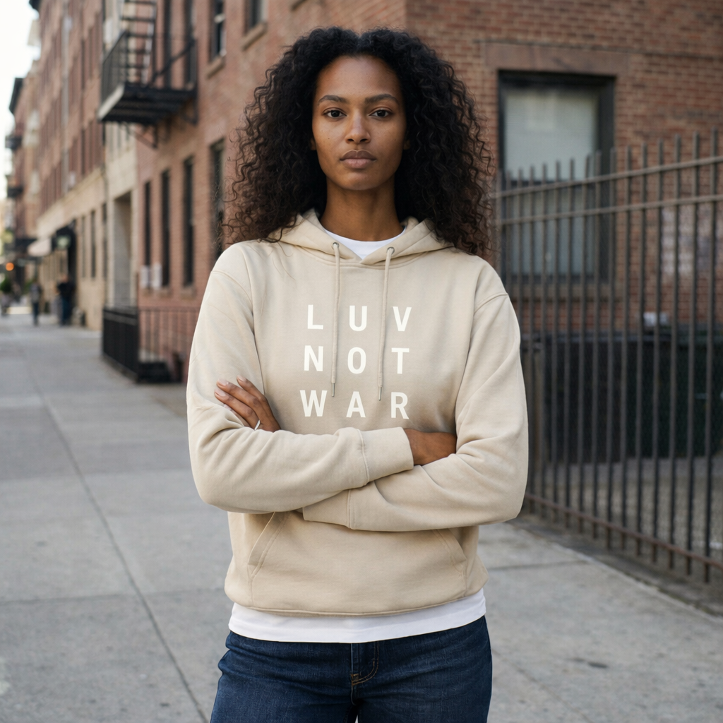 LUV NOT WAR - Unisex Hoodie