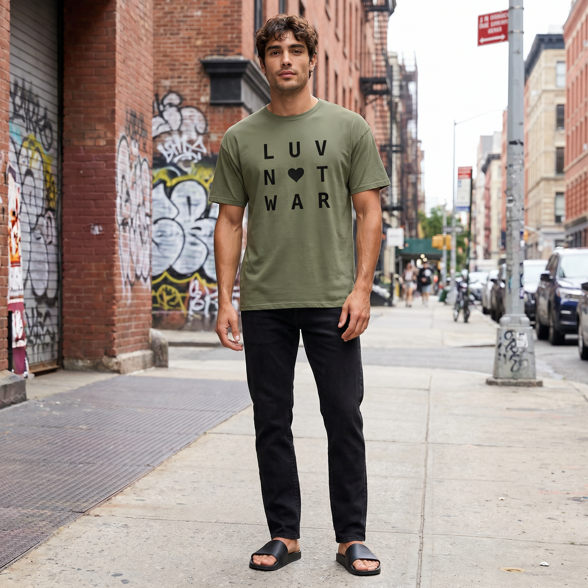 LUV N🖤T WAR - Unisex Classic Tee