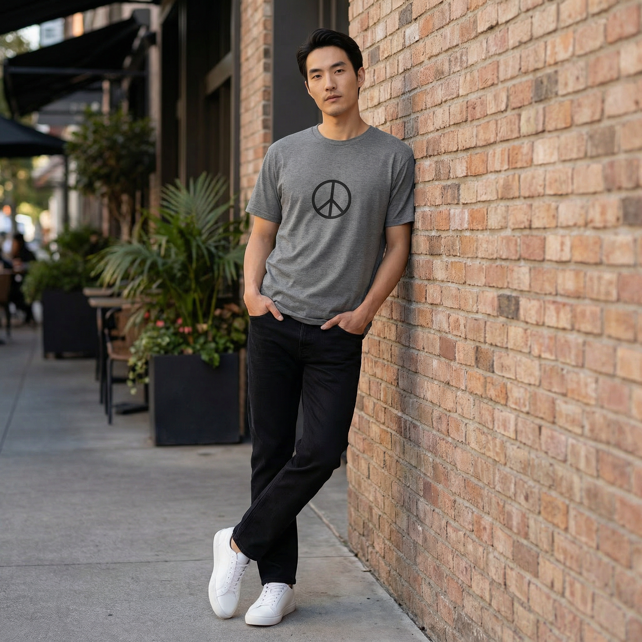 Peace Unisex Cotton Tee