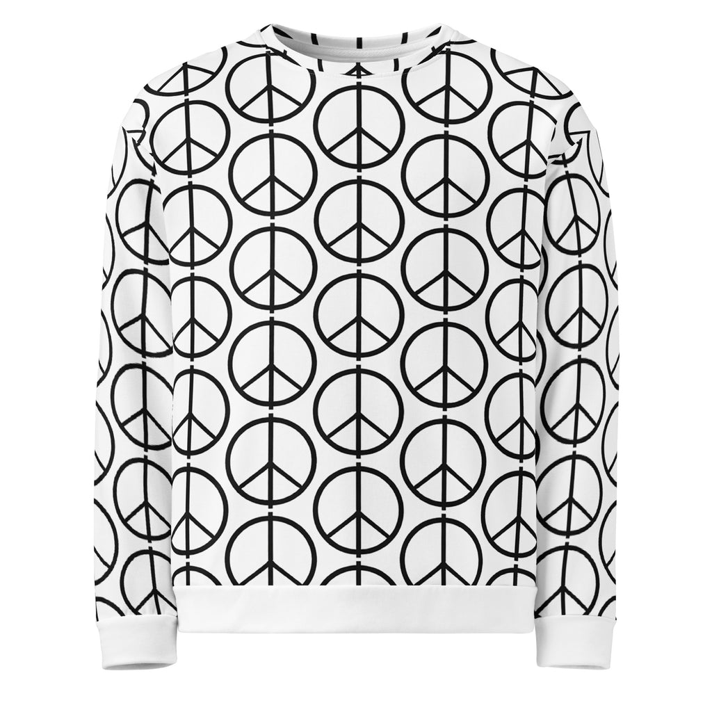 PEACE All-Over Print Unisex Sweatshirt