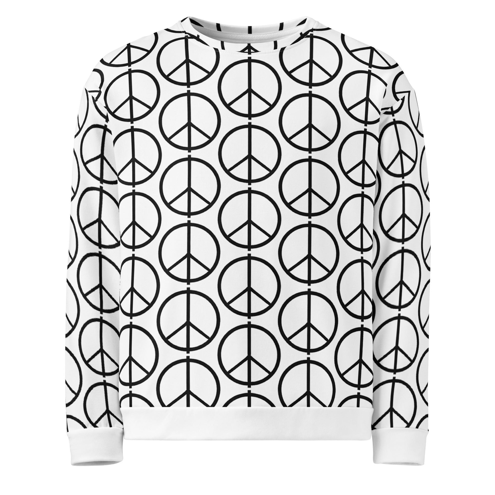 PEACE All-Over Print Unisex Sweatshirt