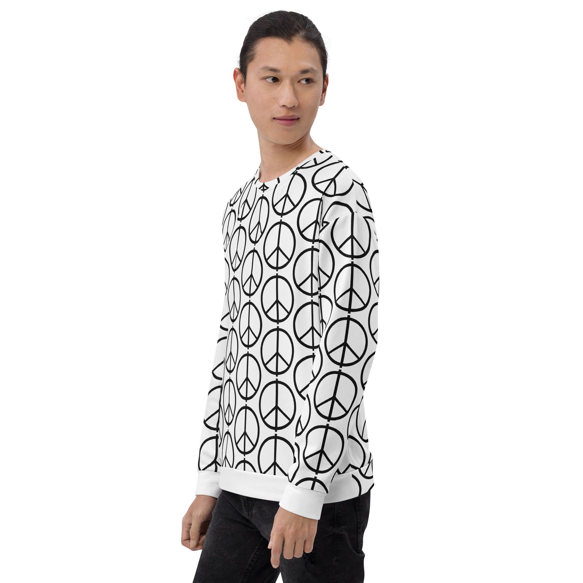 PEACE All-Over Print Unisex Sweatshirt