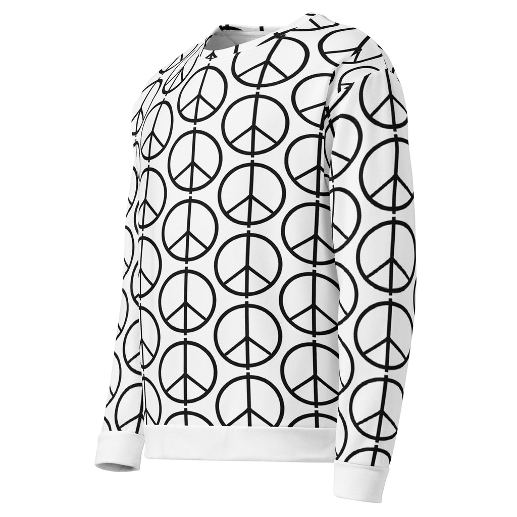 PEACE All-Over Print Unisex Sweatshirt
