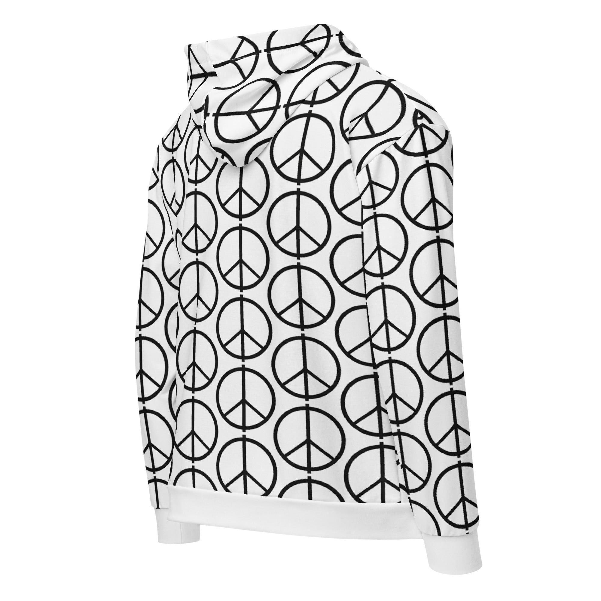 PEACE Unisex zip hoodie