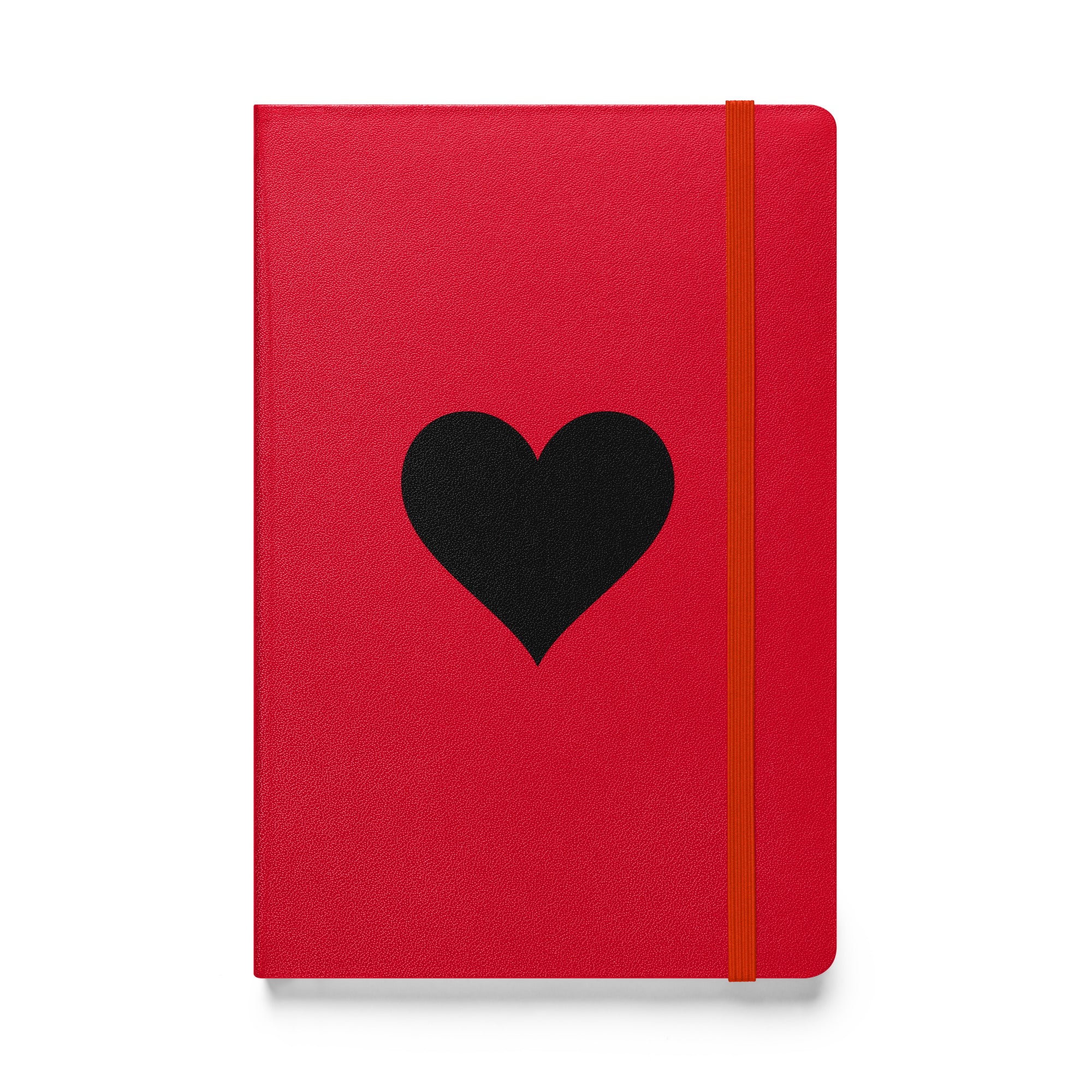 Black Heart – Hardcover Bound Notebook