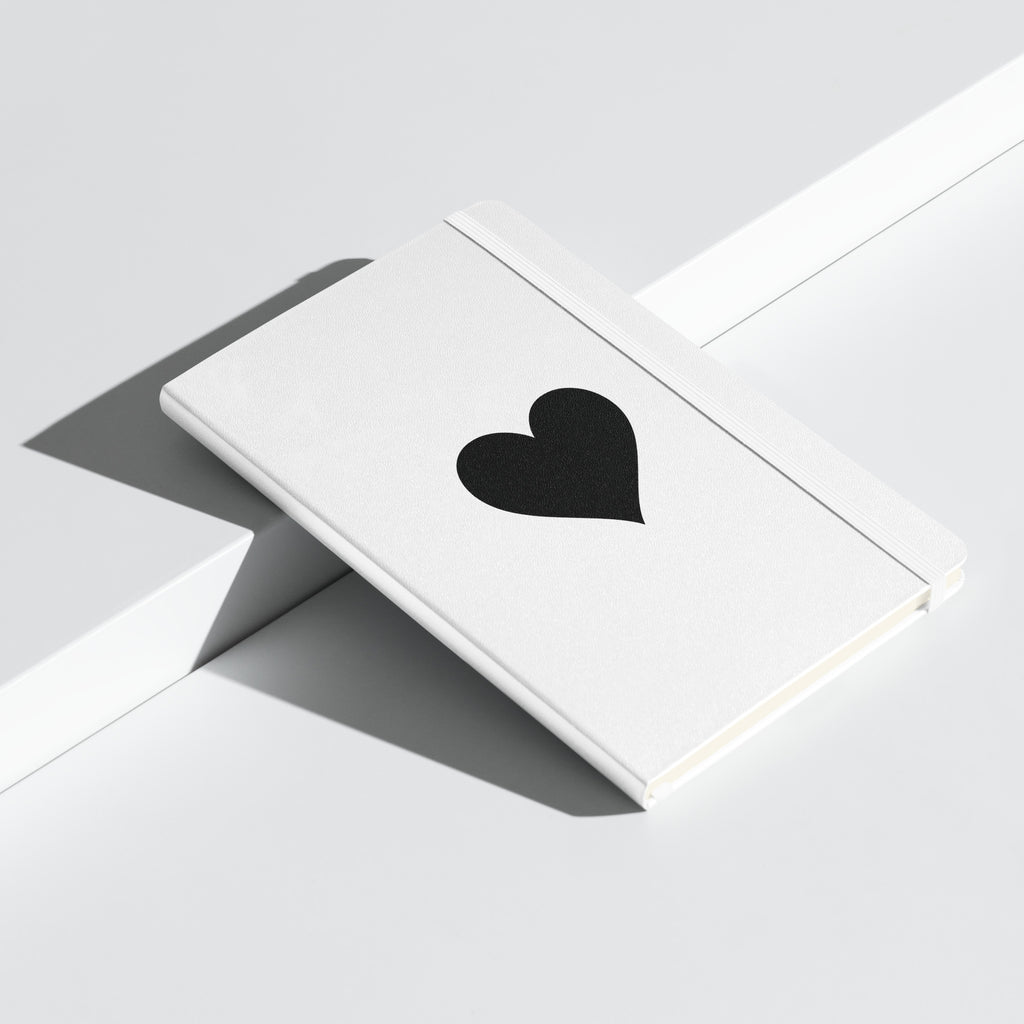 Black Heart – Hardcover Bound Notebook