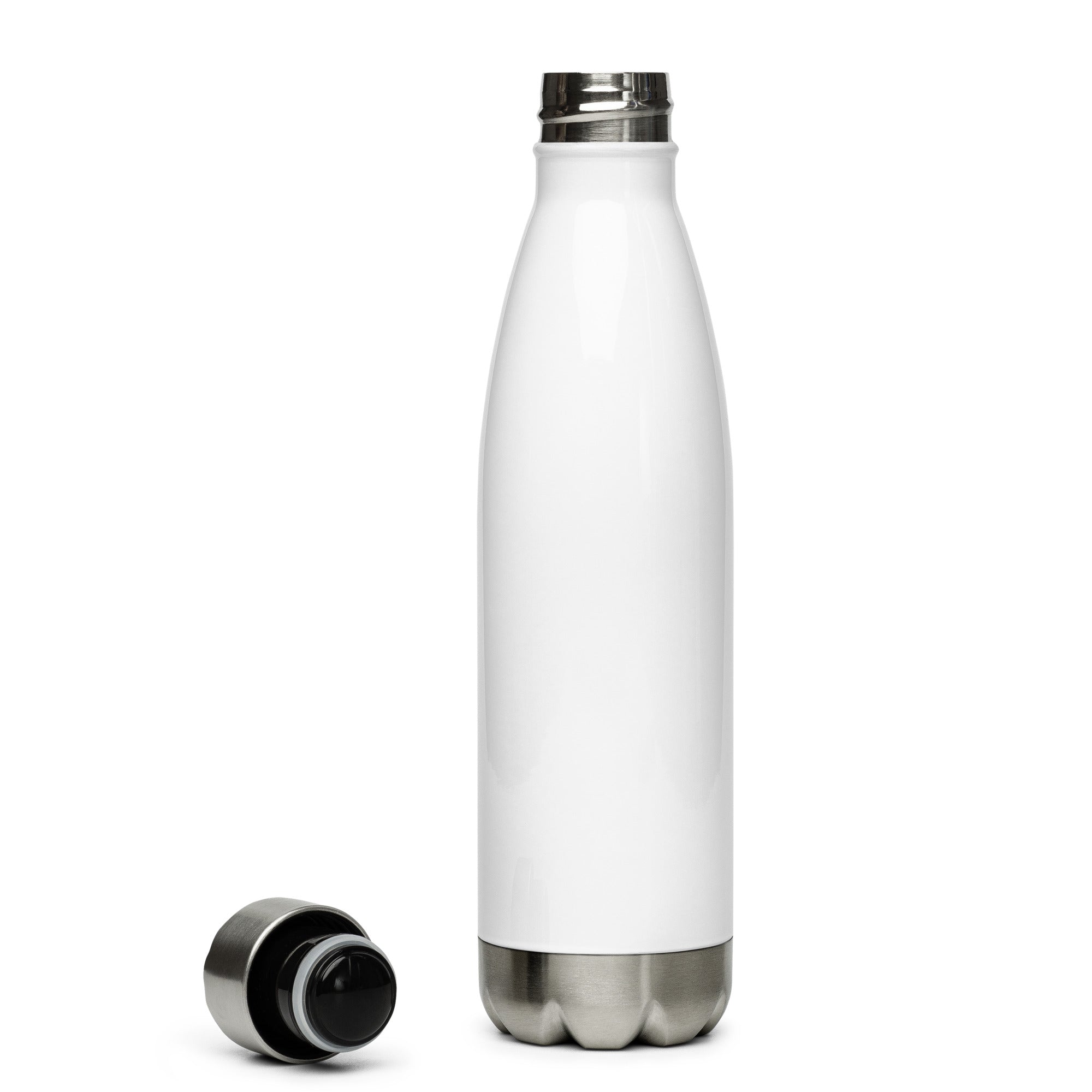 Black Heart – Stainless Steel Water Bottle