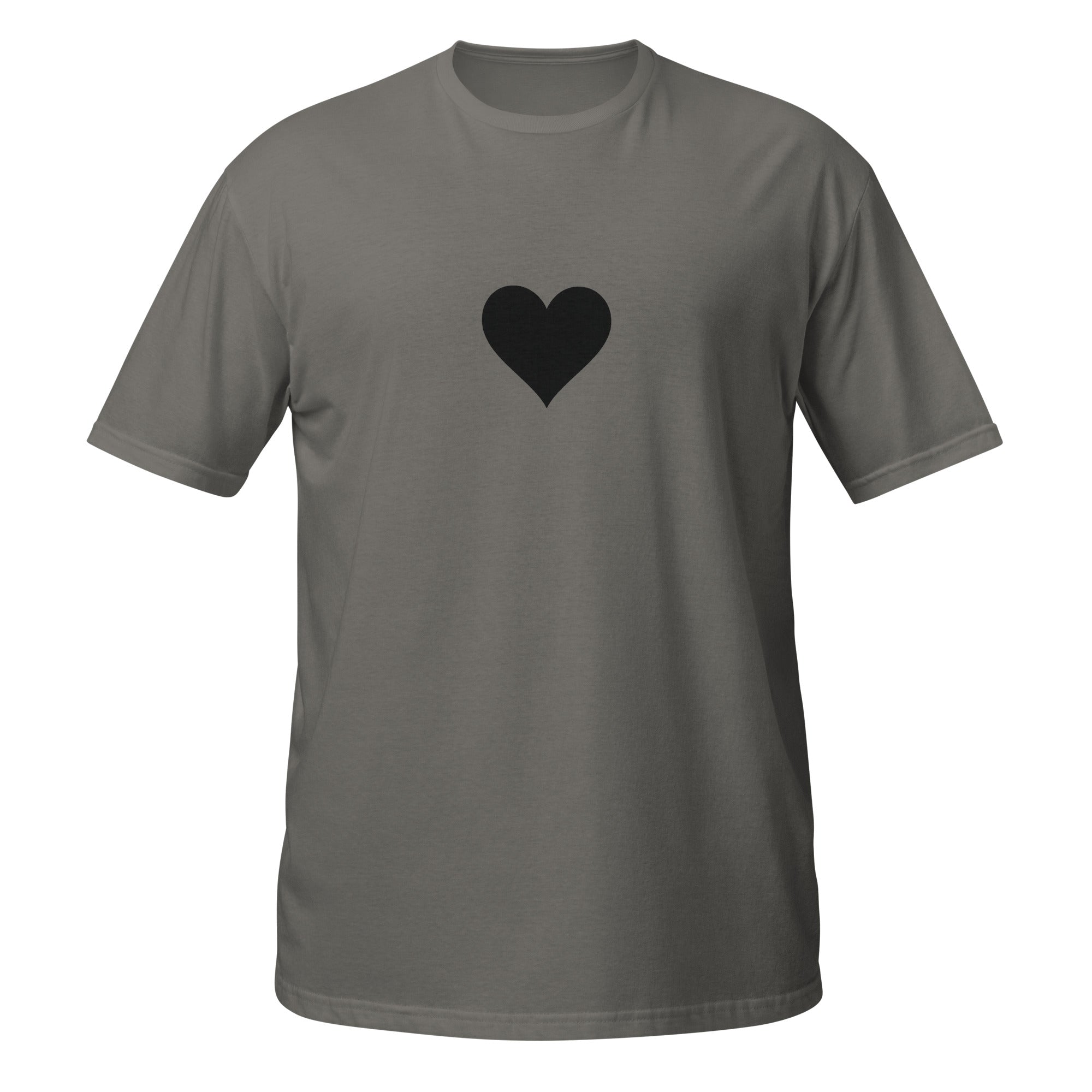 Black Heart – Short-Sleeve Unisex T-Shirt