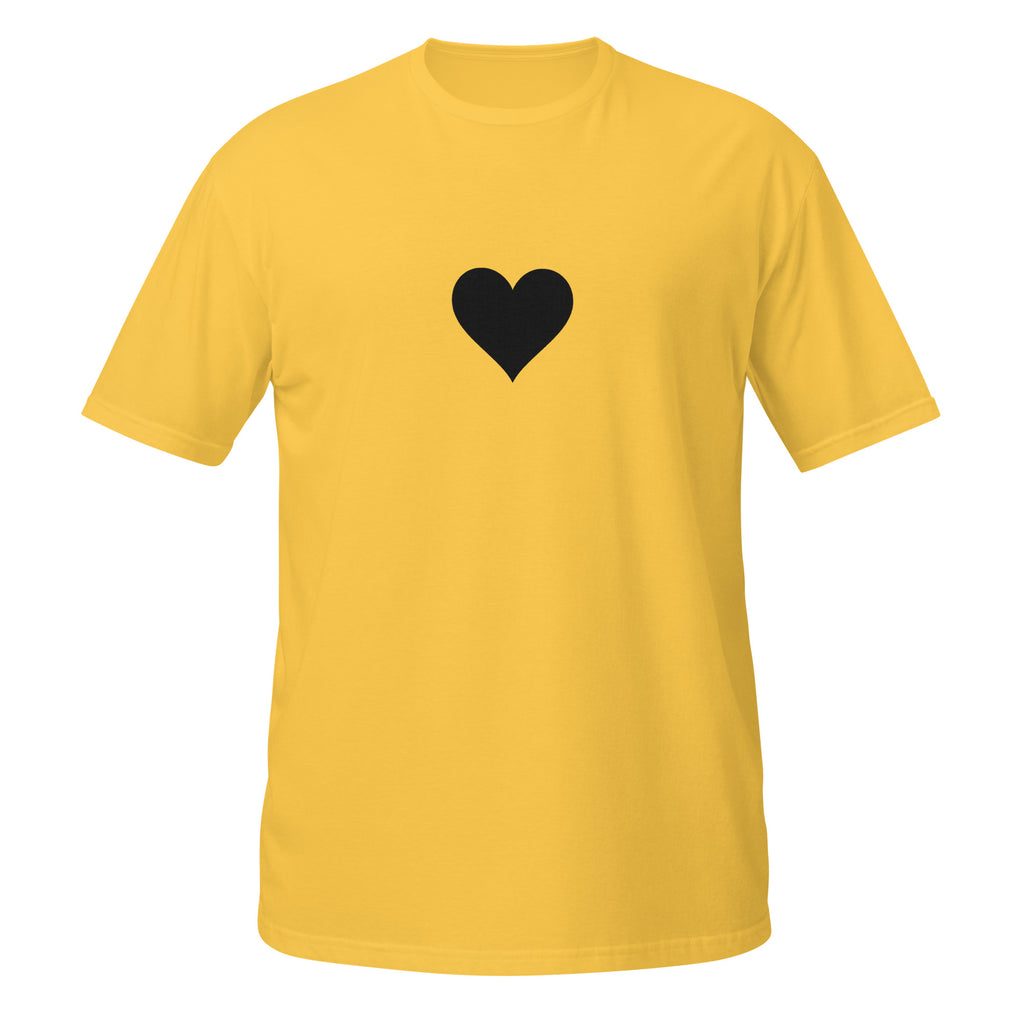 Black Heart – Short-Sleeve Unisex T-Shirt