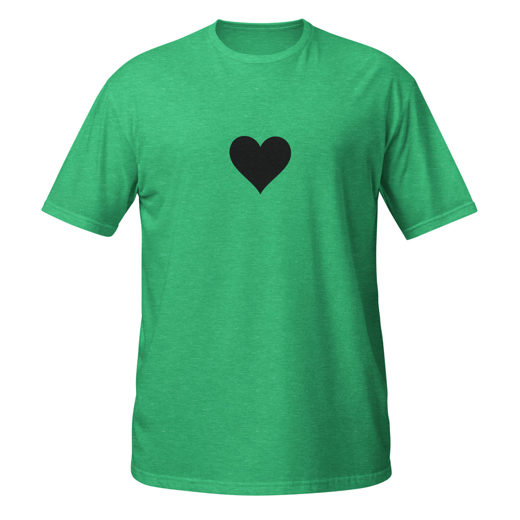 Black Heart – Short-Sleeve Unisex T-Shirt