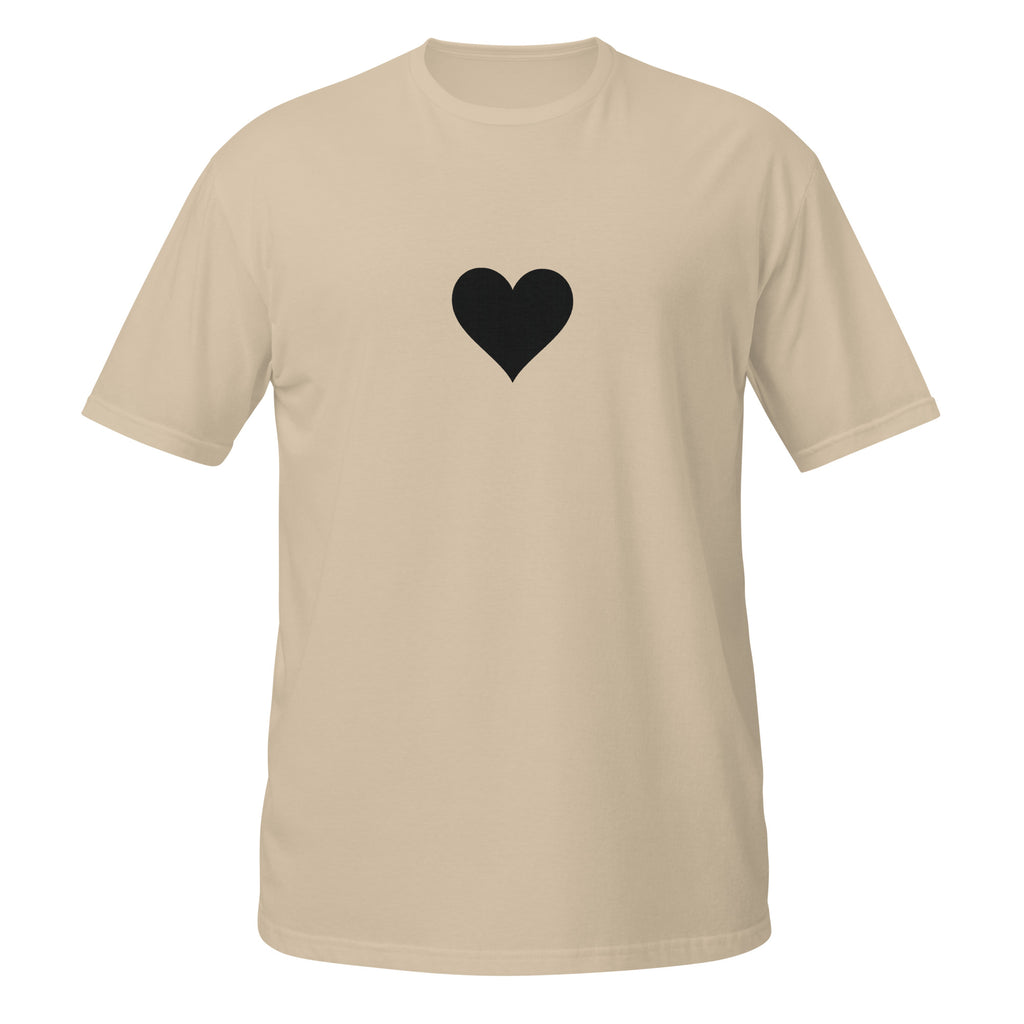Black Heart – Short-Sleeve Unisex T-Shirt