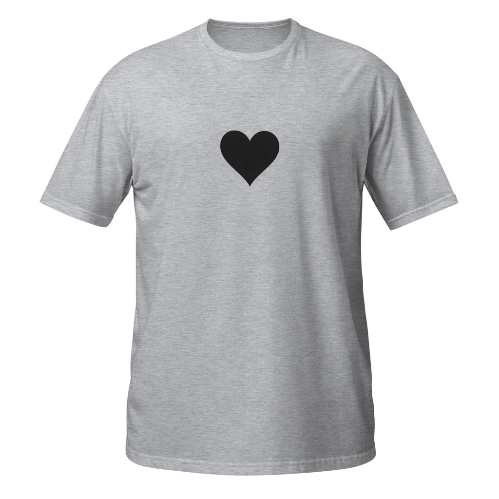 Black Heart – Short-Sleeve Unisex T-Shirt
