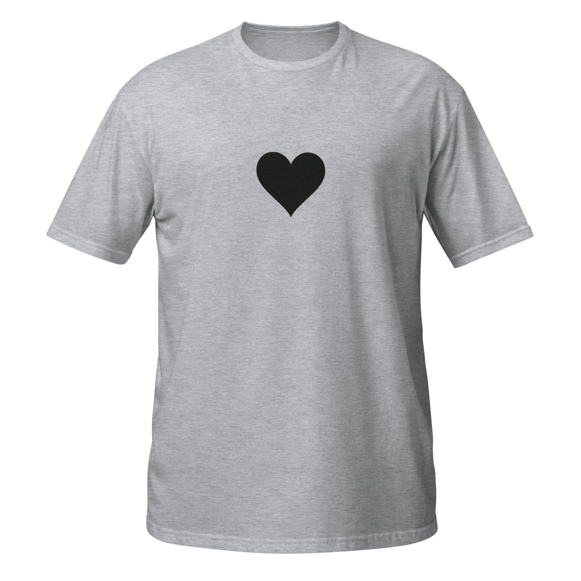 Black Heart – Short-Sleeve Unisex T-Shirt