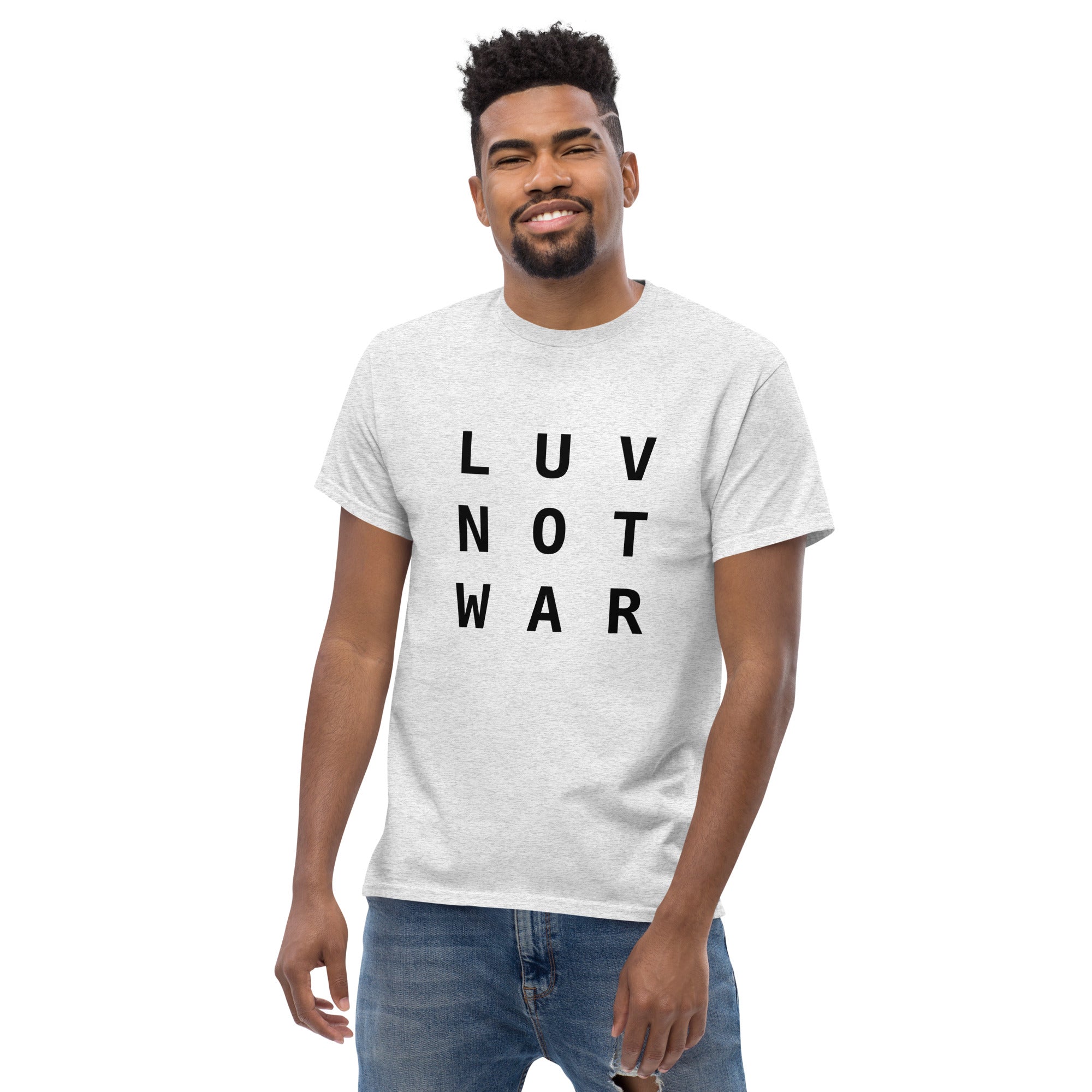 LUV NOT WAR – Unisex Classic Tee