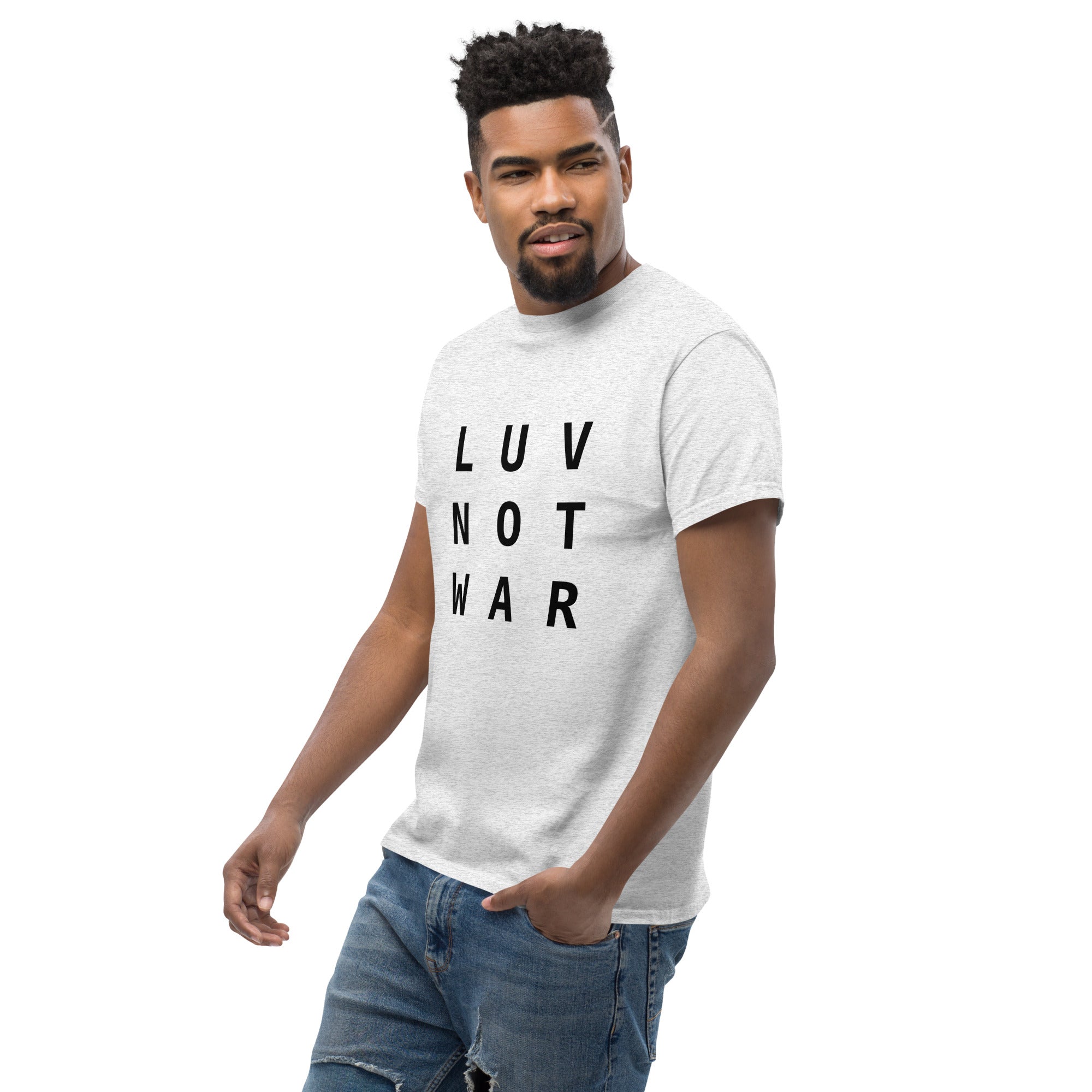 LUV NOT WAR – Unisex Classic Tee