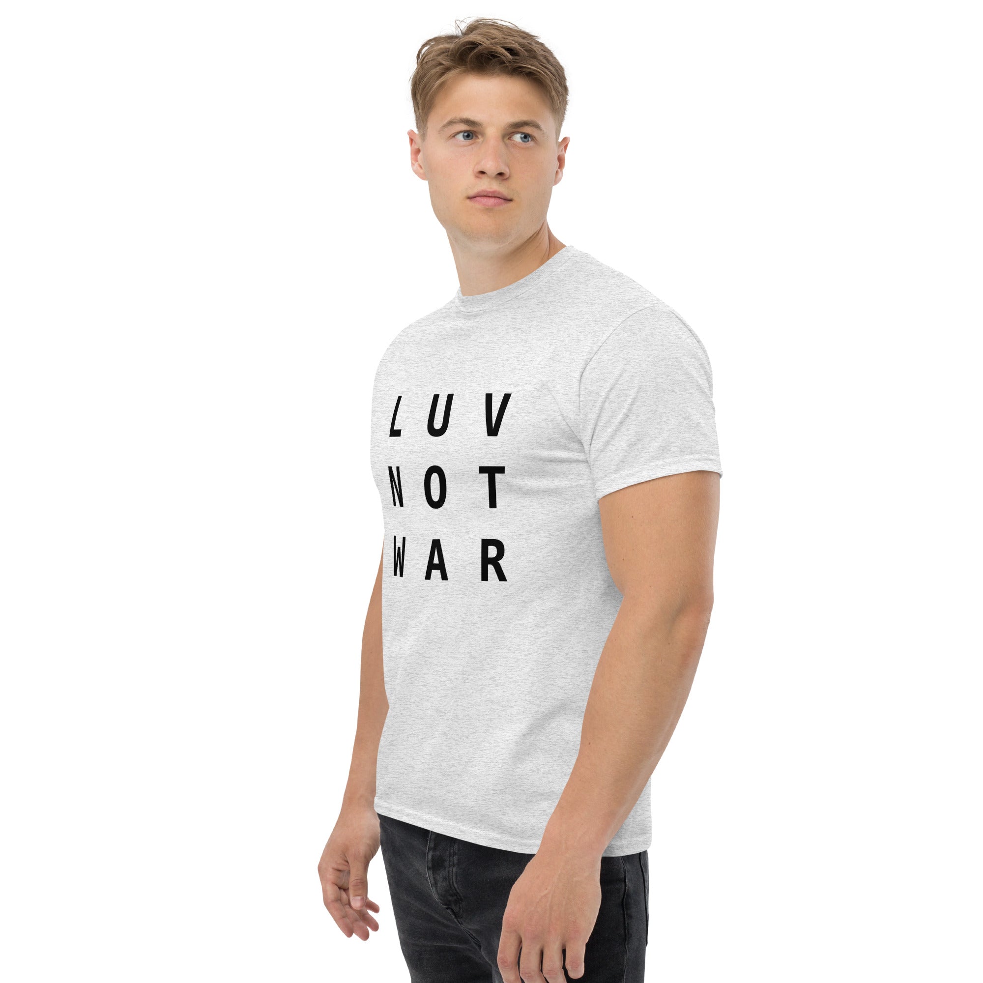LUV NOT WAR – Unisex Classic Tee
