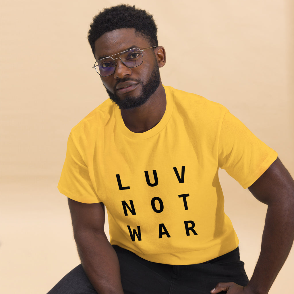 LUV NOT WAR – Unisex Classic Tee