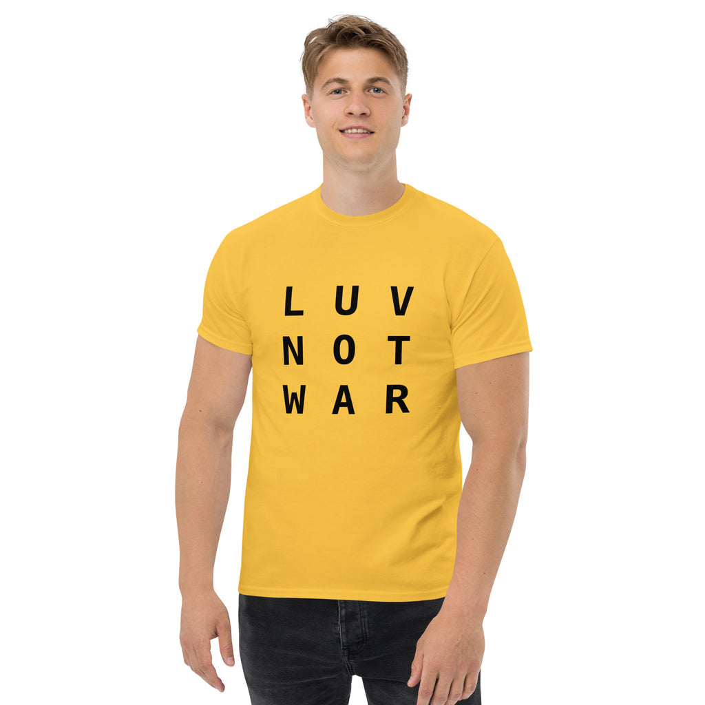 LUV NOT WAR – Unisex Classic Tee