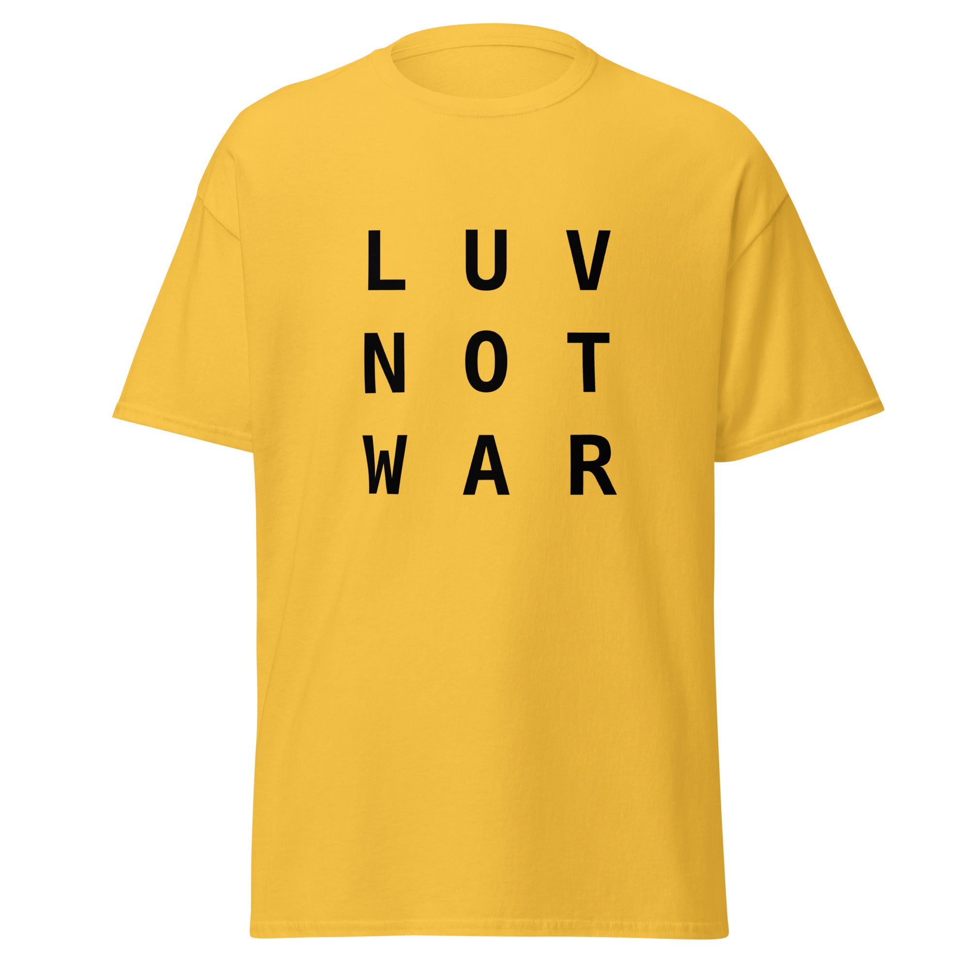 LUV NOT WAR – Unisex Classic Tee