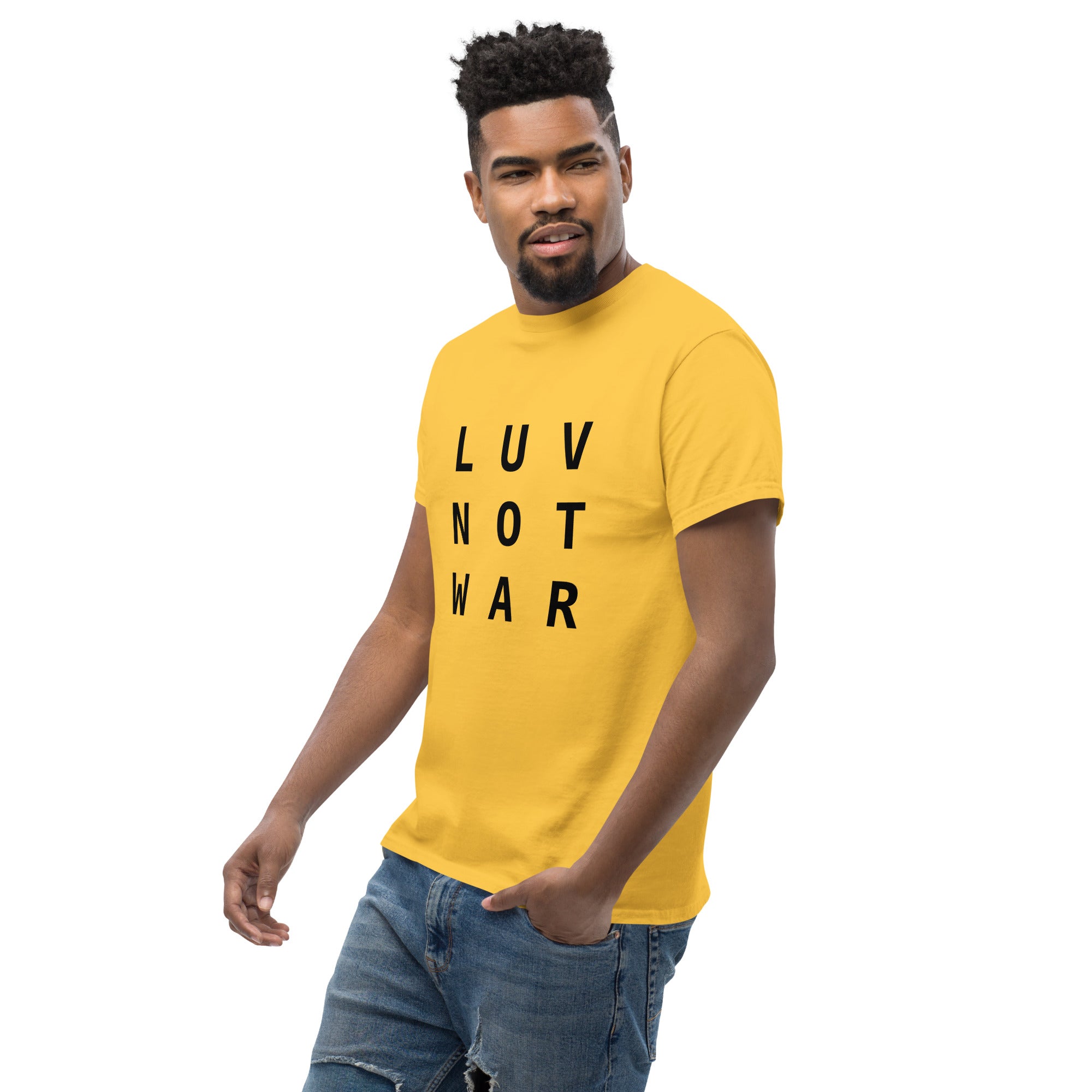 LUV NOT WAR – Unisex Classic Tee