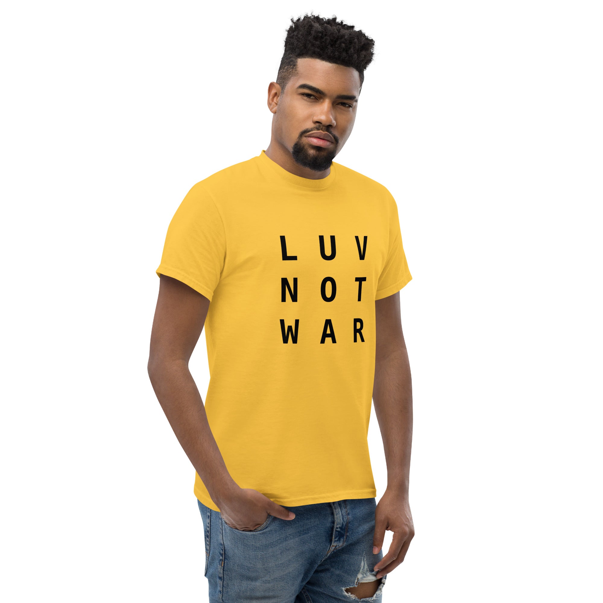 LUV NOT WAR – Unisex Classic Tee