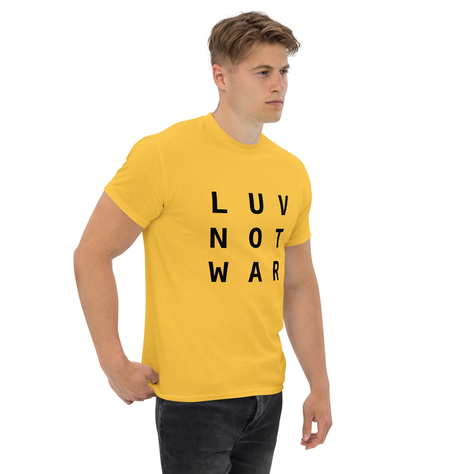 LUV NOT WAR – Unisex Classic Tee