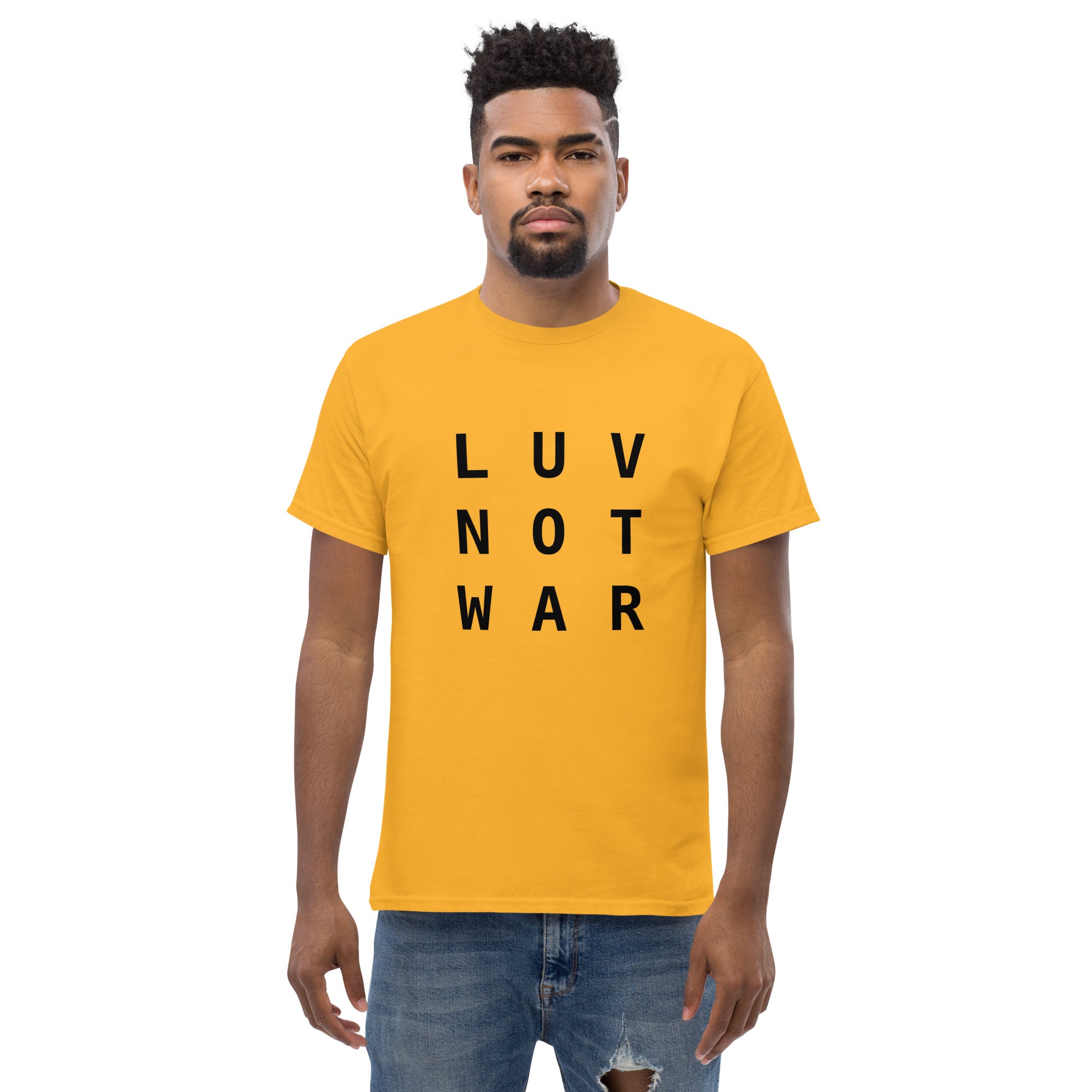 LUV NOT WAR – Unisex Classic Tee