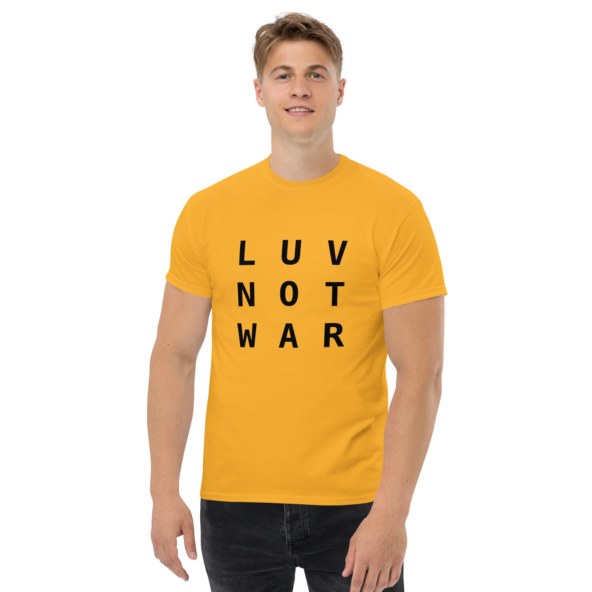LUV NOT WAR – Unisex Classic Tee