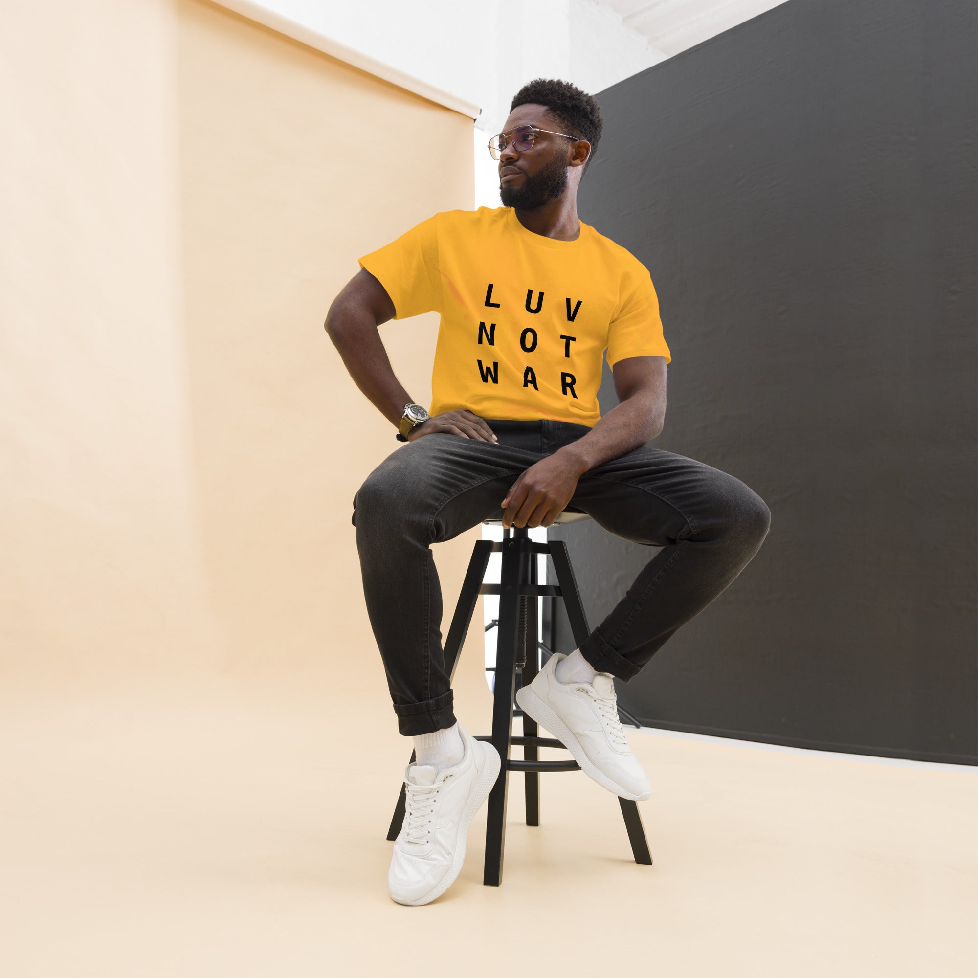 LUV NOT WAR – Unisex Classic Tee