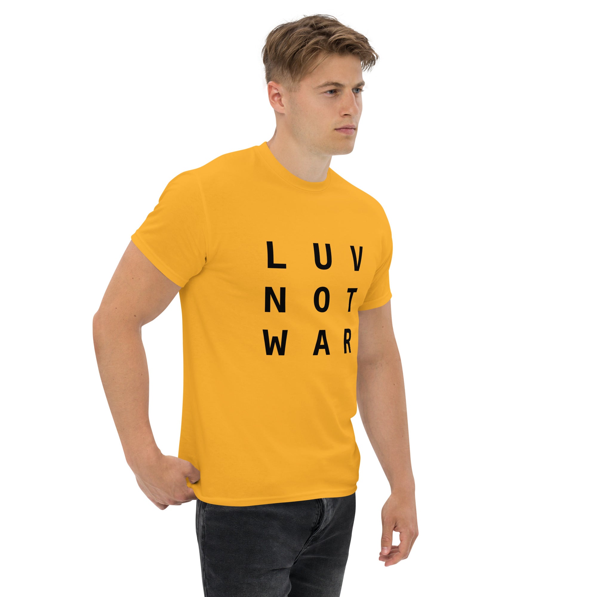 LUV NOT WAR – Unisex Classic Tee