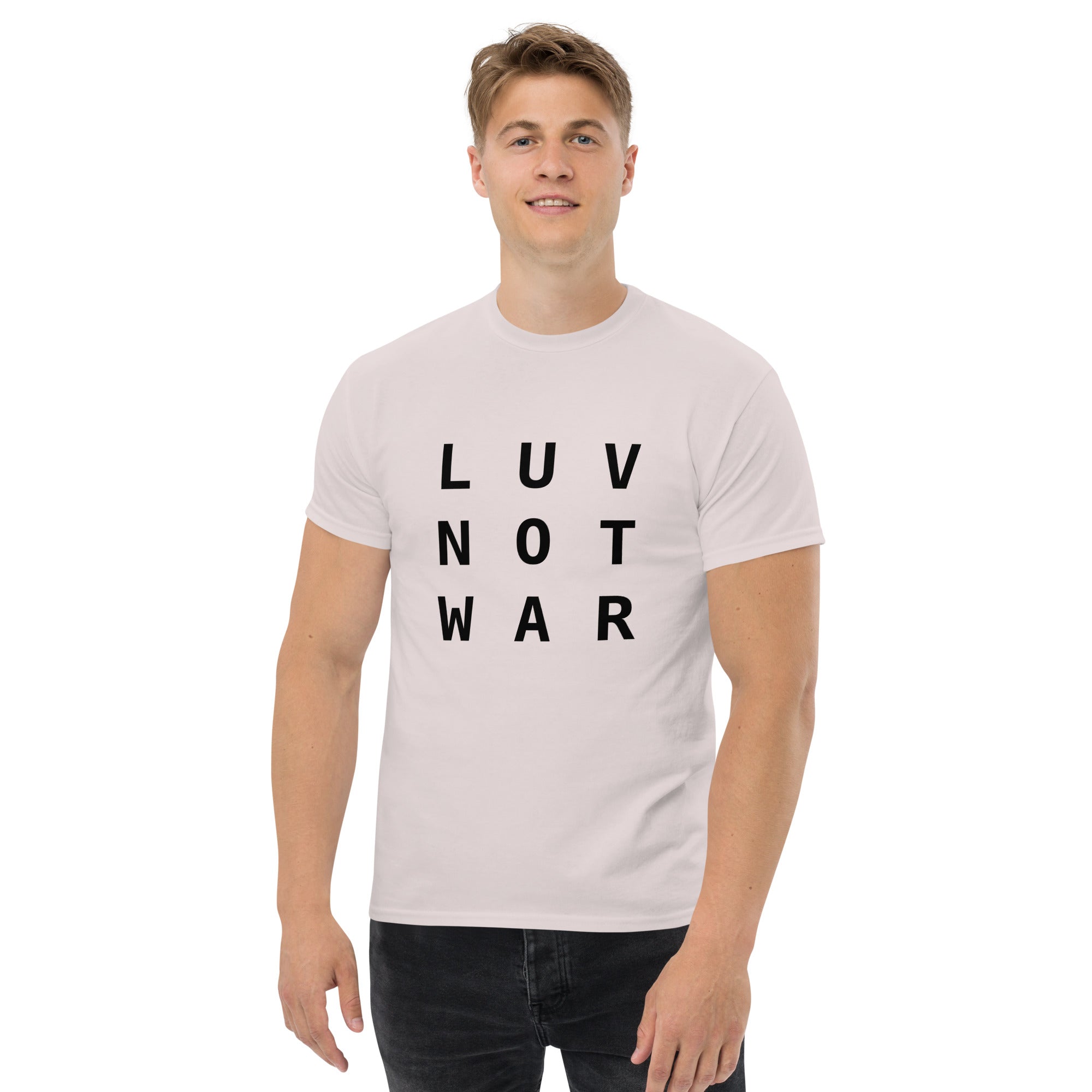 LUV NOT WAR – Unisex Classic Tee