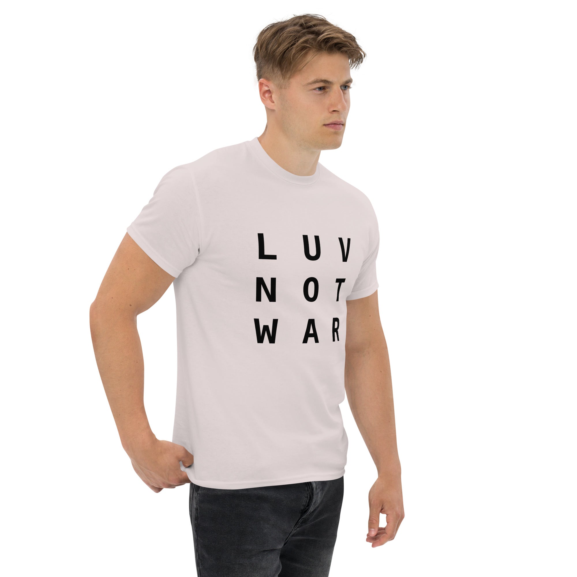 LUV NOT WAR – Unisex Classic Tee