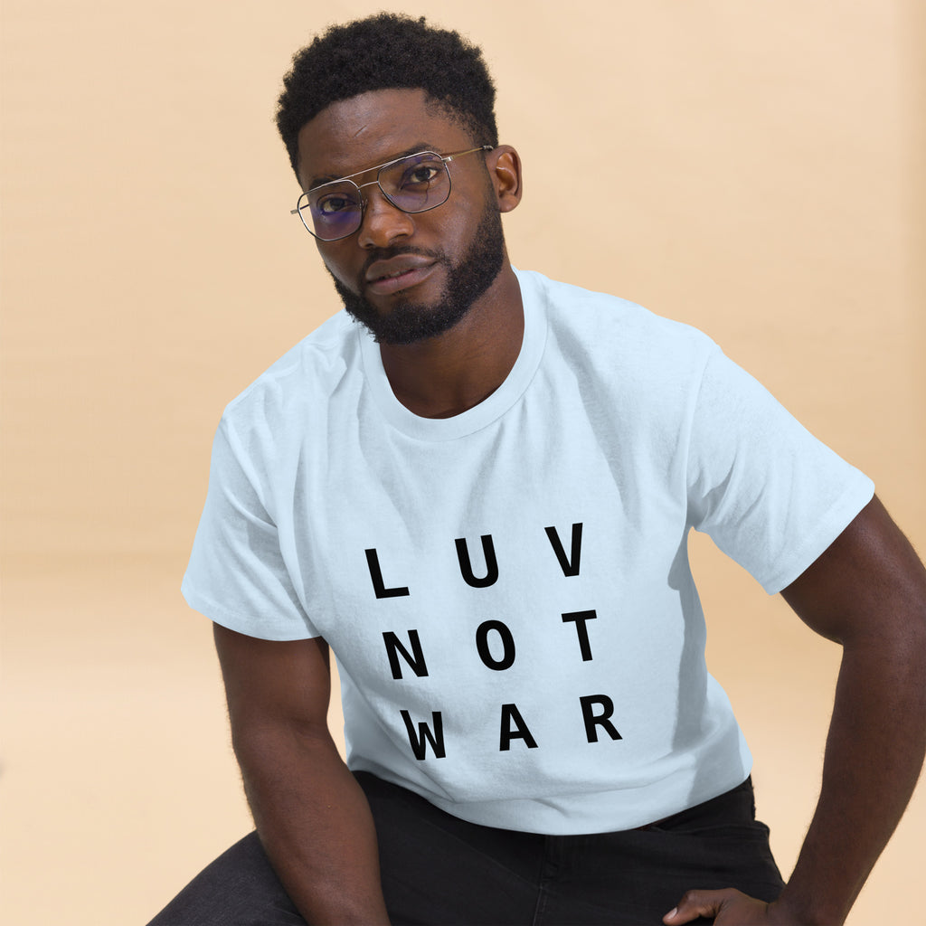 LUV NOT WAR – Unisex Classic Tee