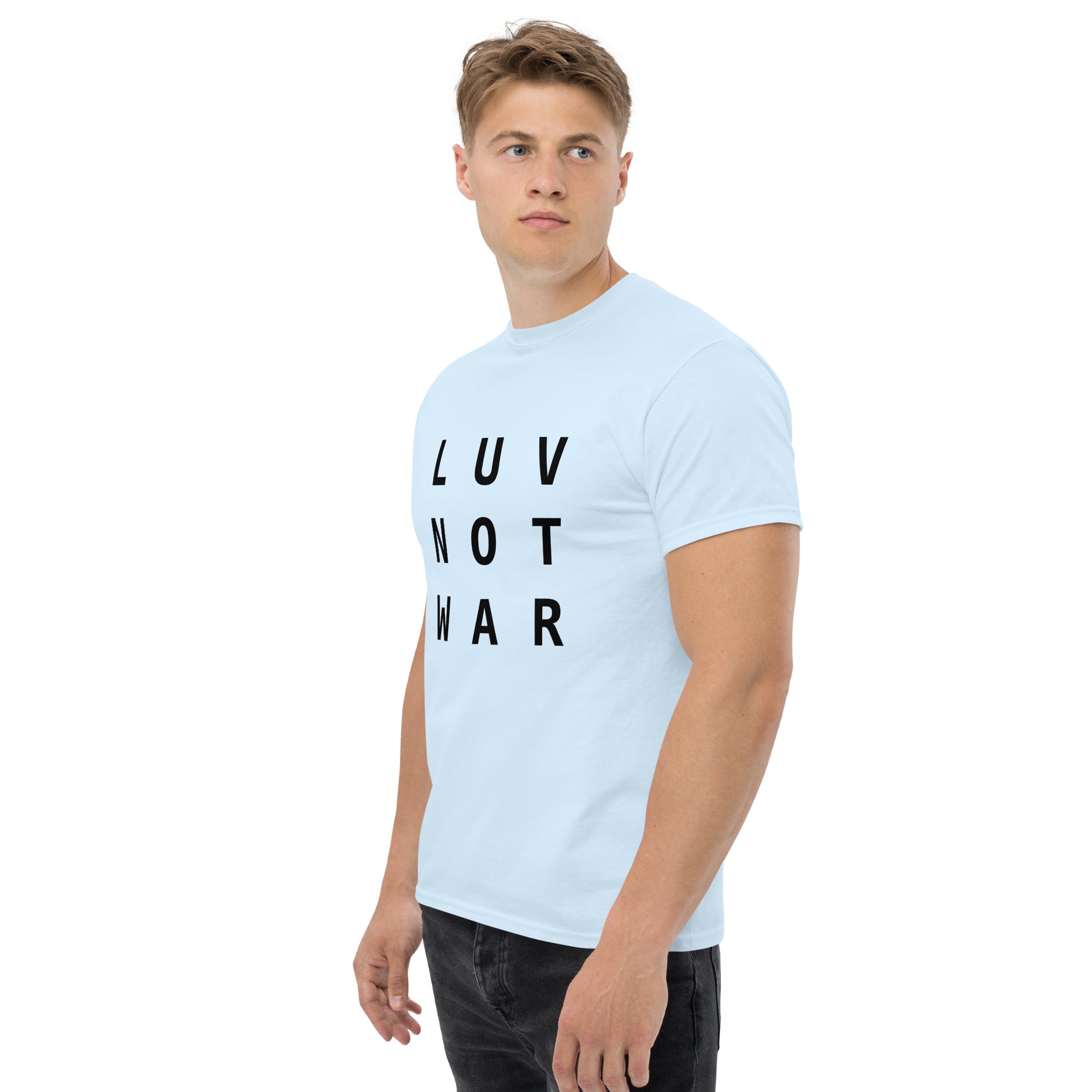 LUV NOT WAR – Unisex Classic Tee