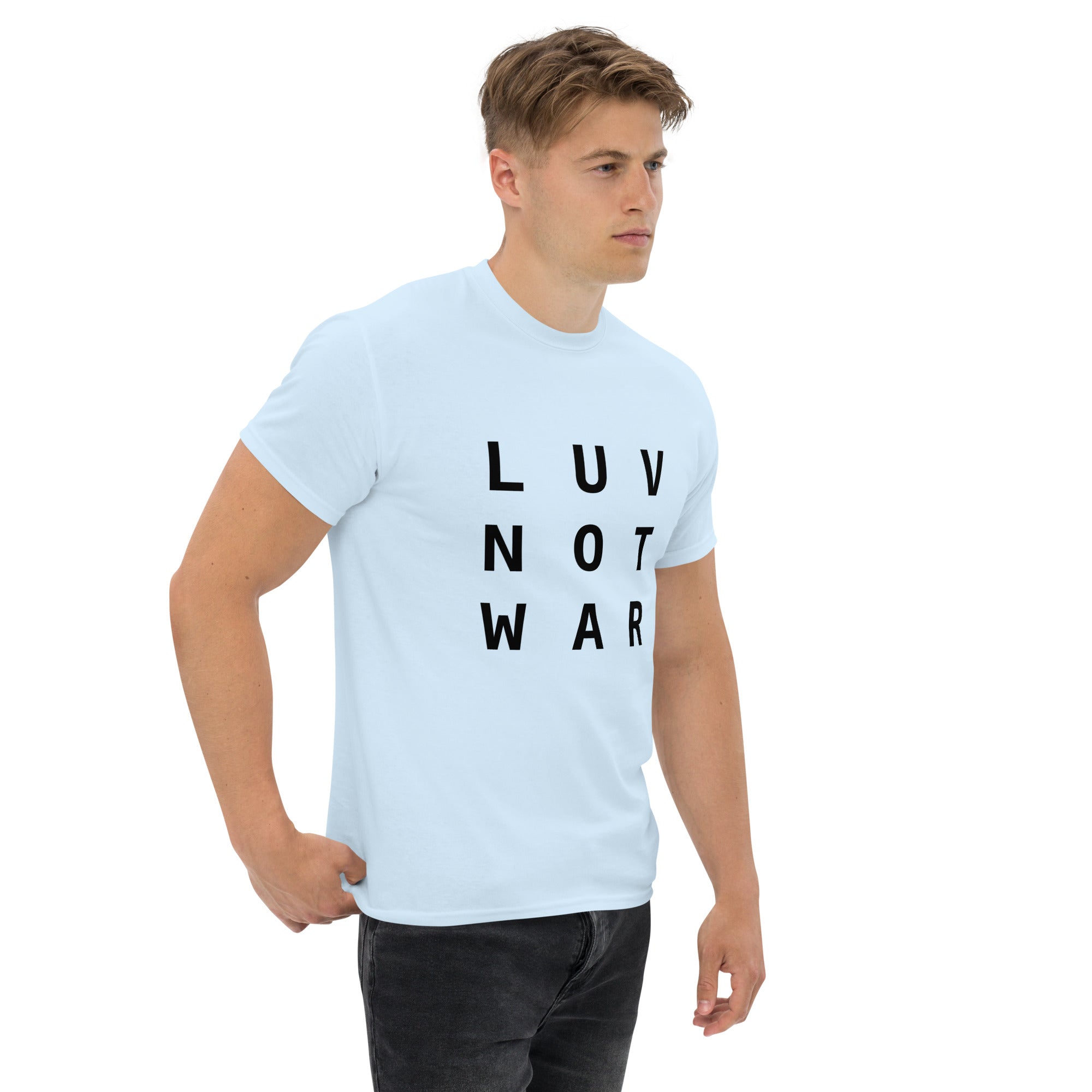 LUV NOT WAR – Unisex Classic Tee
