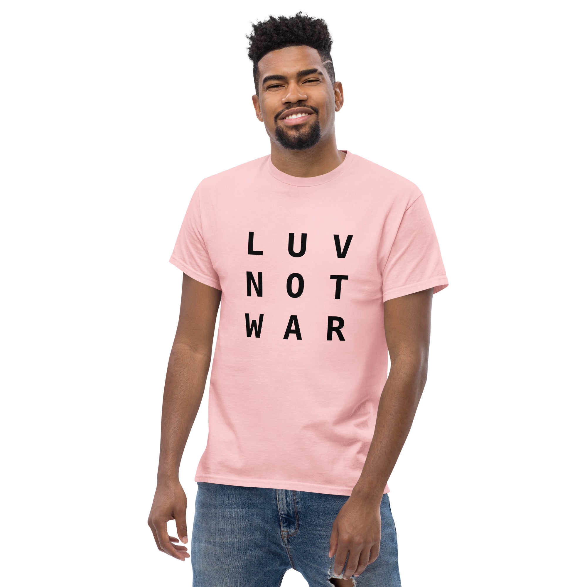 LUV NOT WAR – Unisex Classic Tee