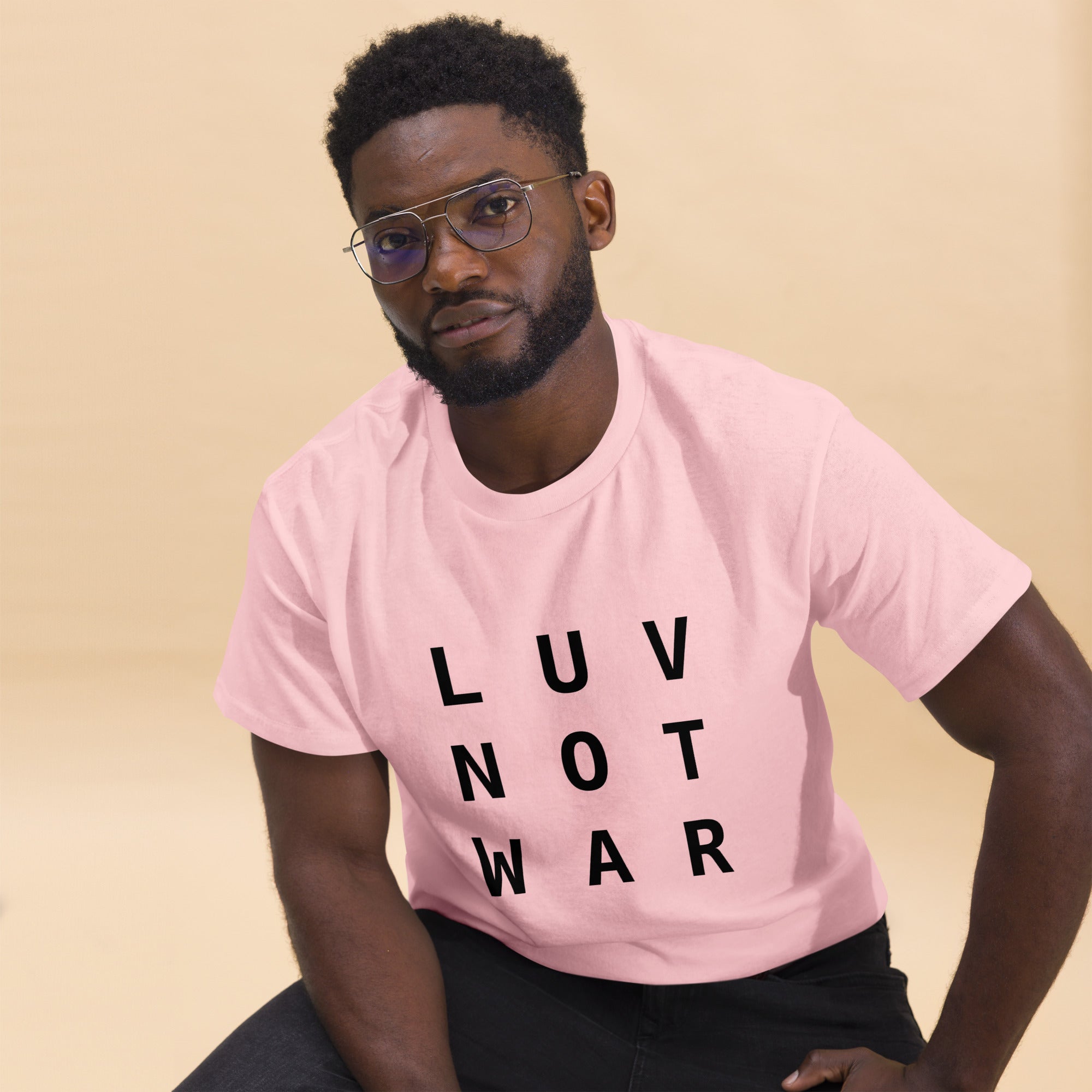 LUV NOT WAR – Unisex Classic Tee