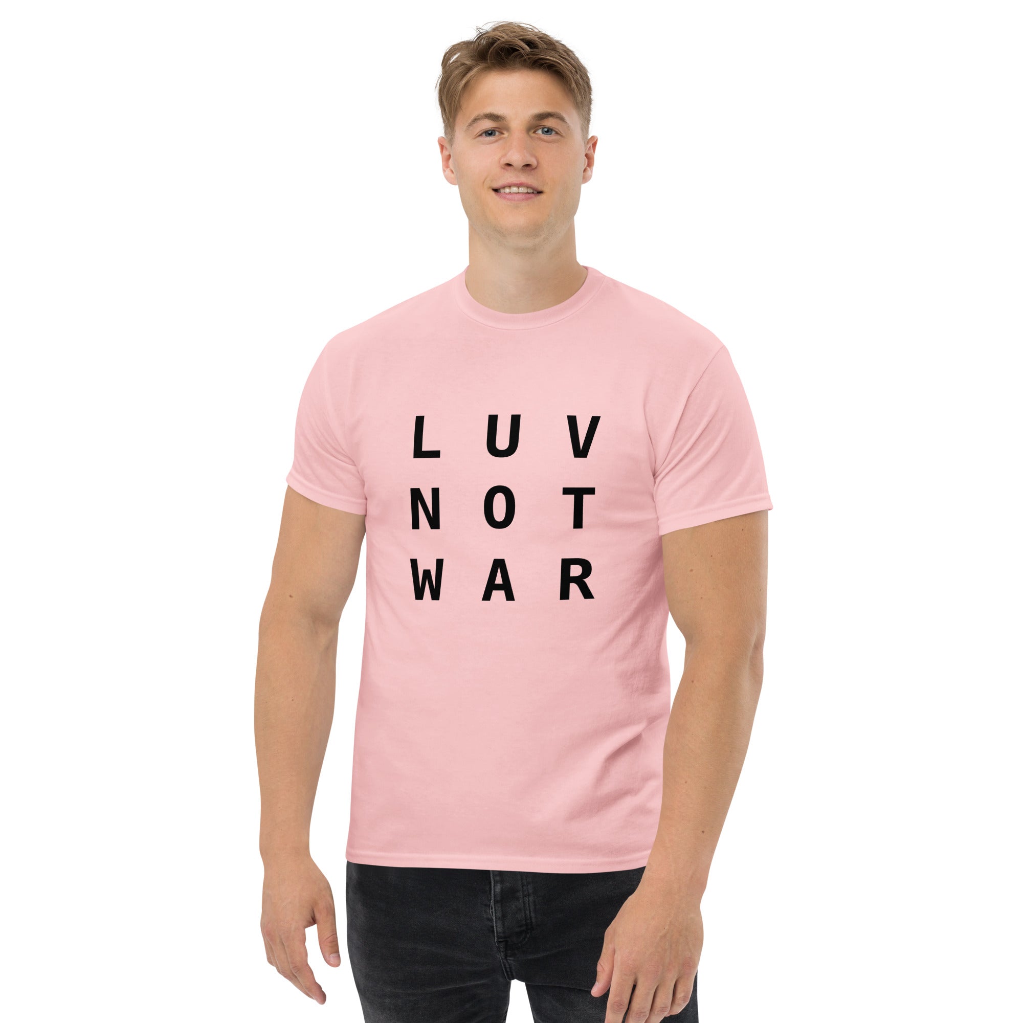 LUV NOT WAR – Unisex Classic Tee