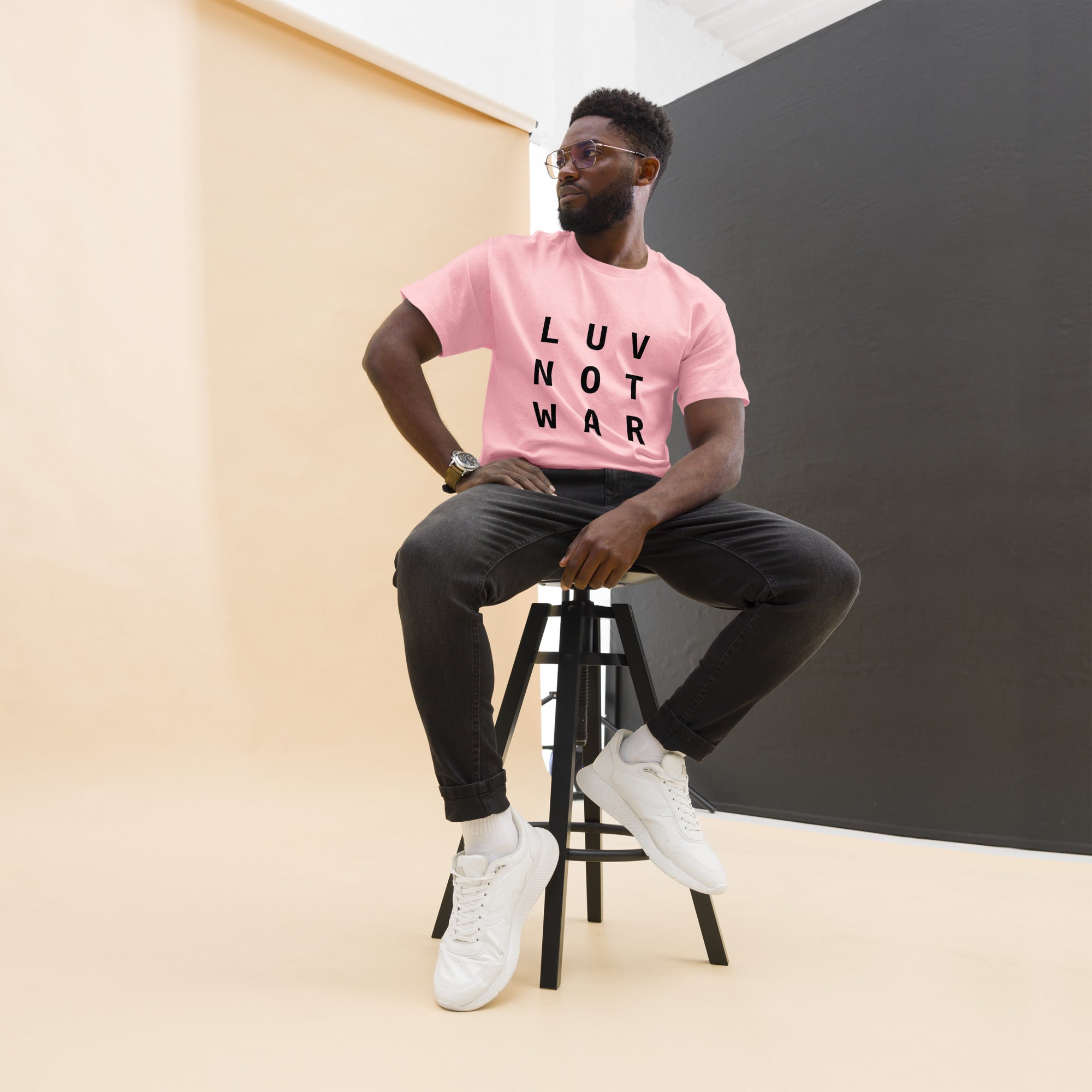 LUV NOT WAR – Unisex Classic Tee