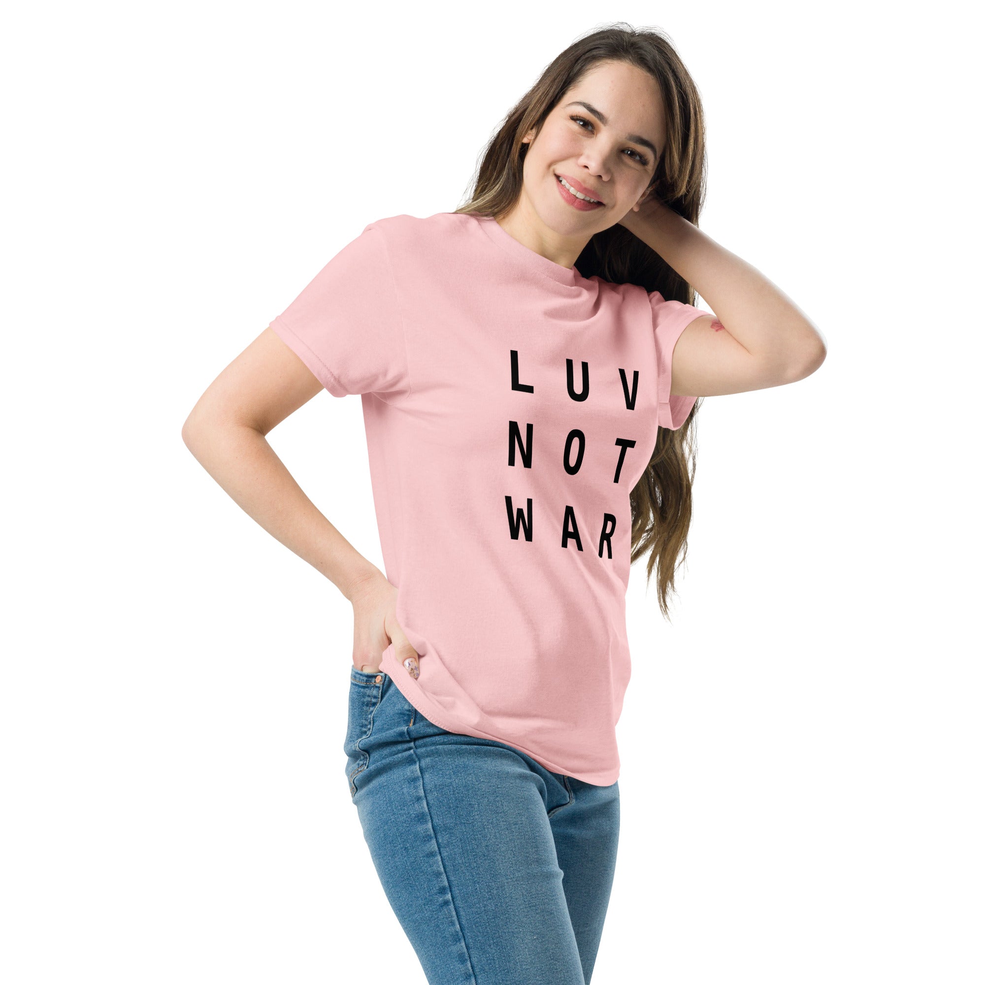 LUV NOT WAR – Unisex Classic Tee