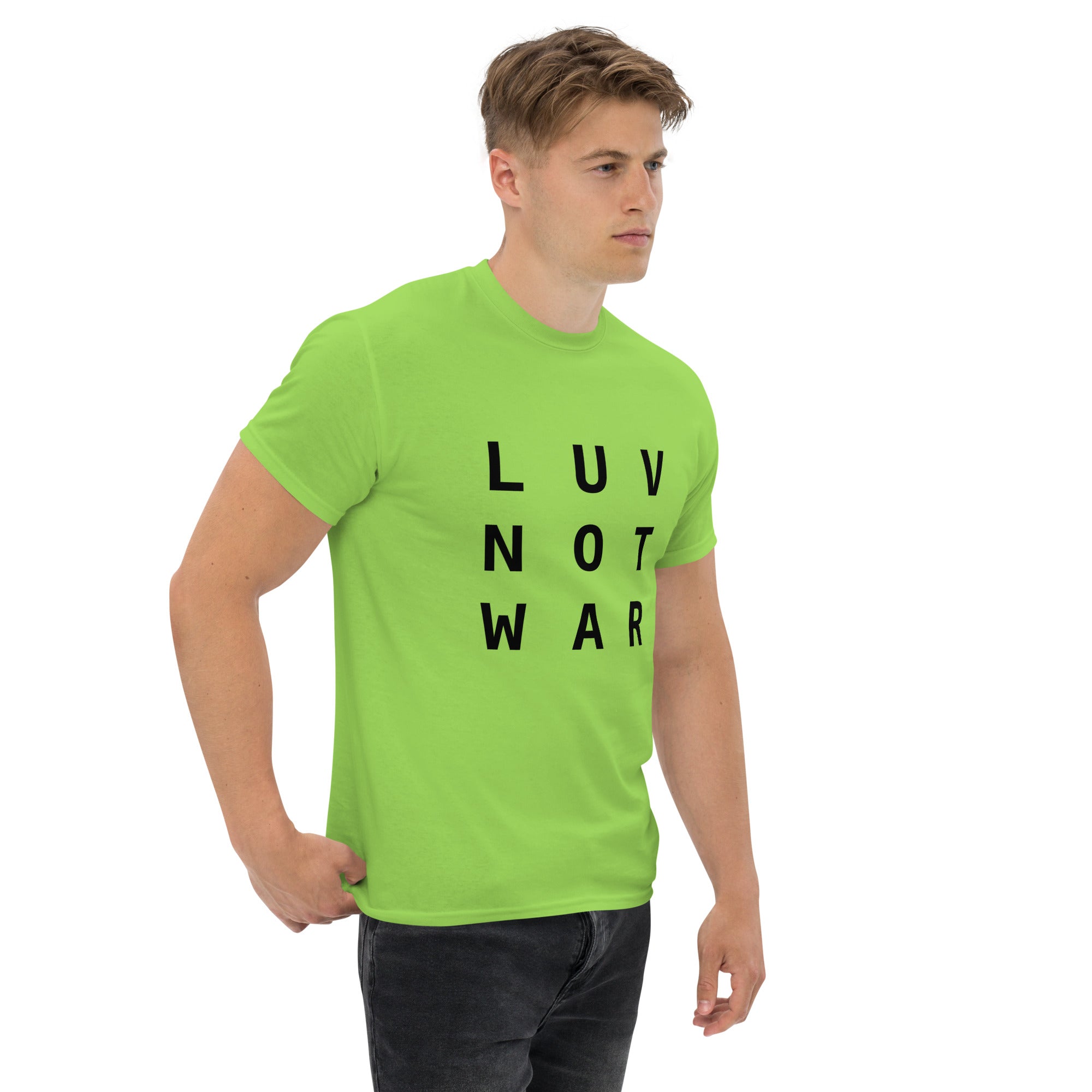 LUV NOT WAR – Unisex Classic Tee