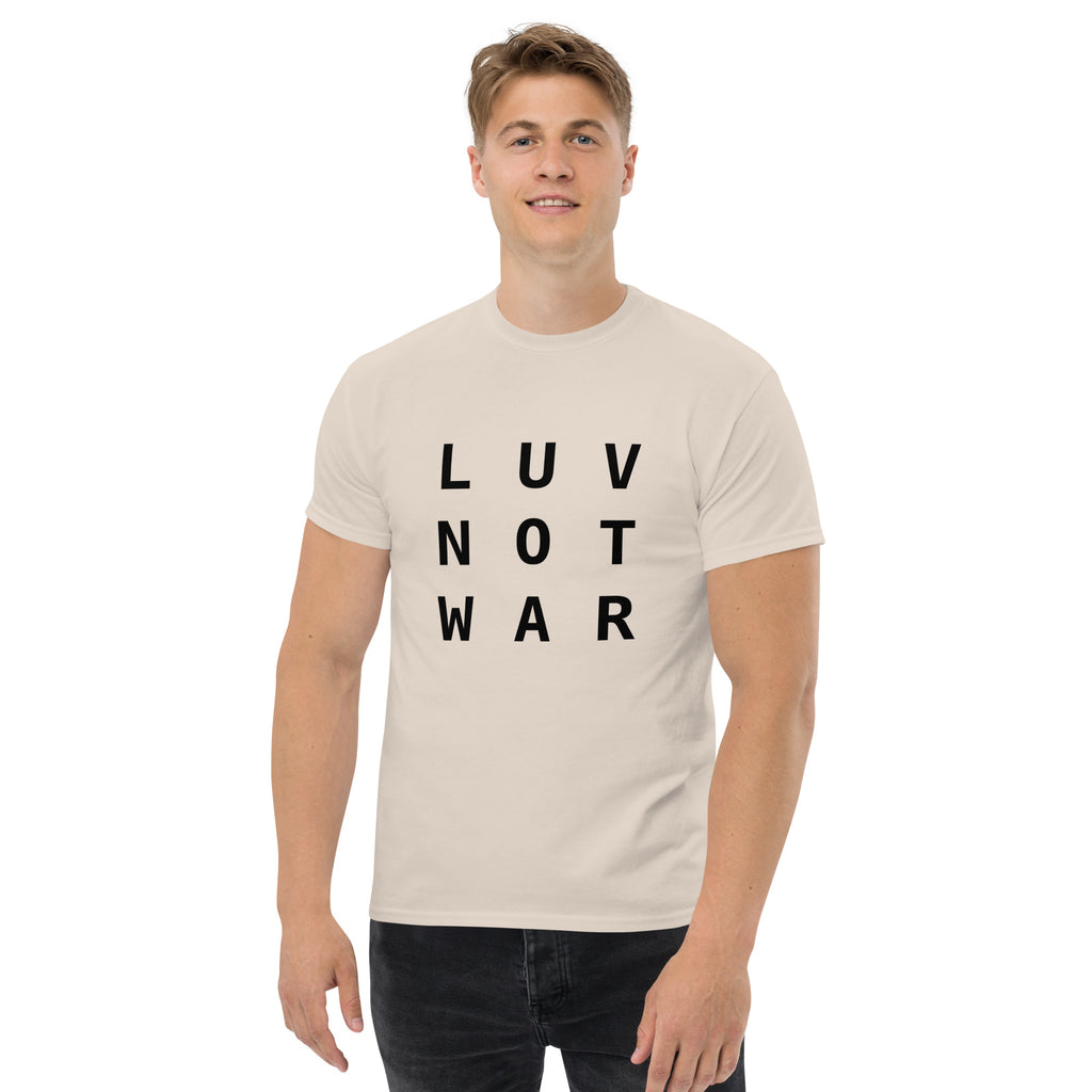 LUV NOT WAR – Unisex Classic Tee