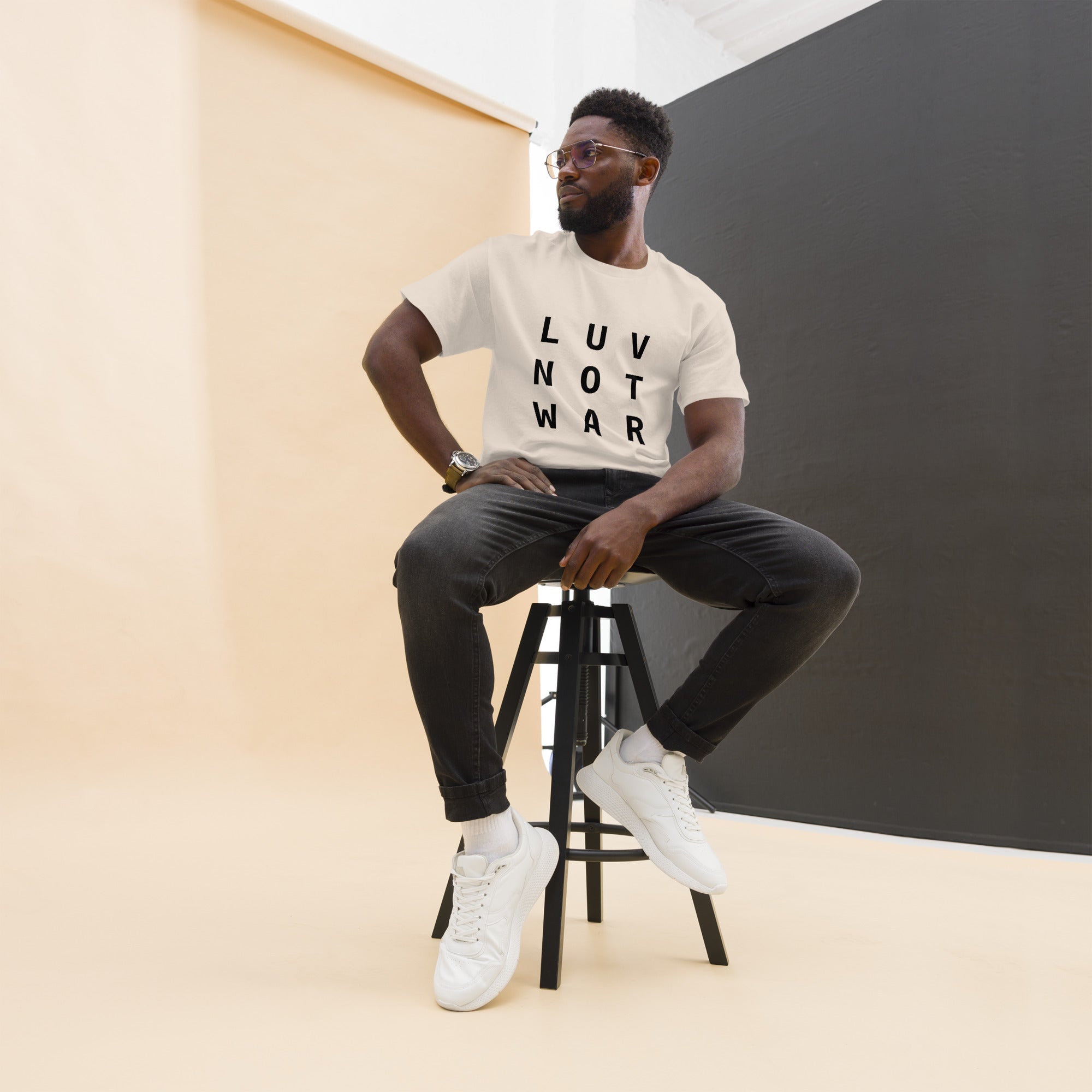 LUV NOT WAR – Unisex Classic Tee